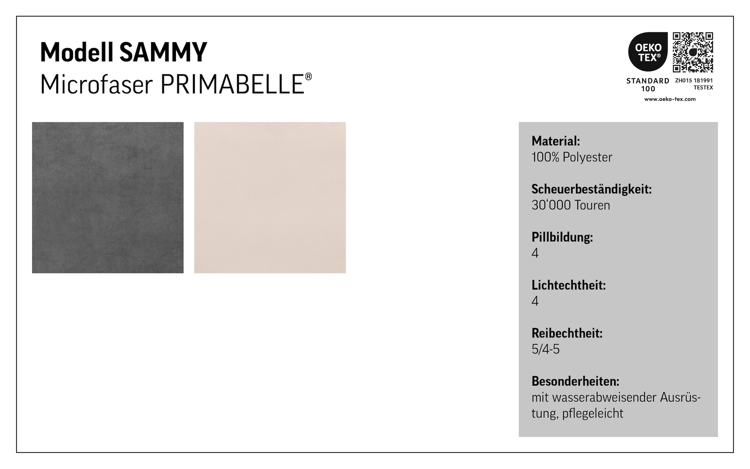 COTTA Ecksofa »Sammy L-Form«, mit Kopfteilverstellung, wahlweise mit Bettfunktion