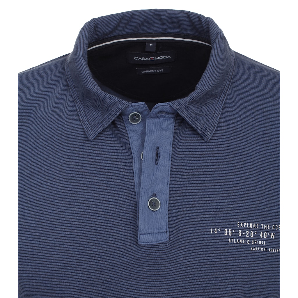 CASAMODA Poloshirt »CASAMODA Polo-Shirt andere Muster«