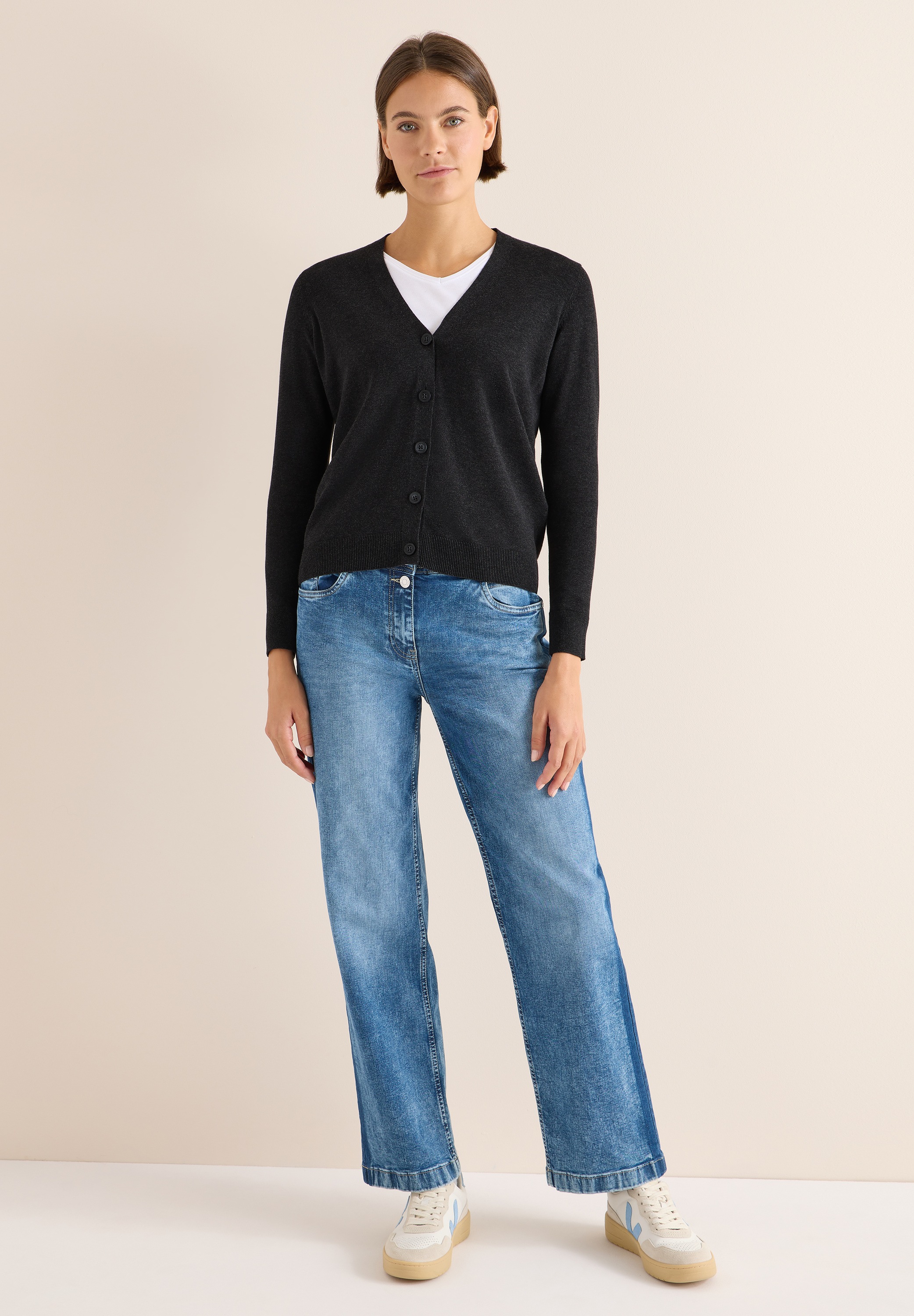 Cecil Cardigan, aus Baumwolle mit Stretchanteil