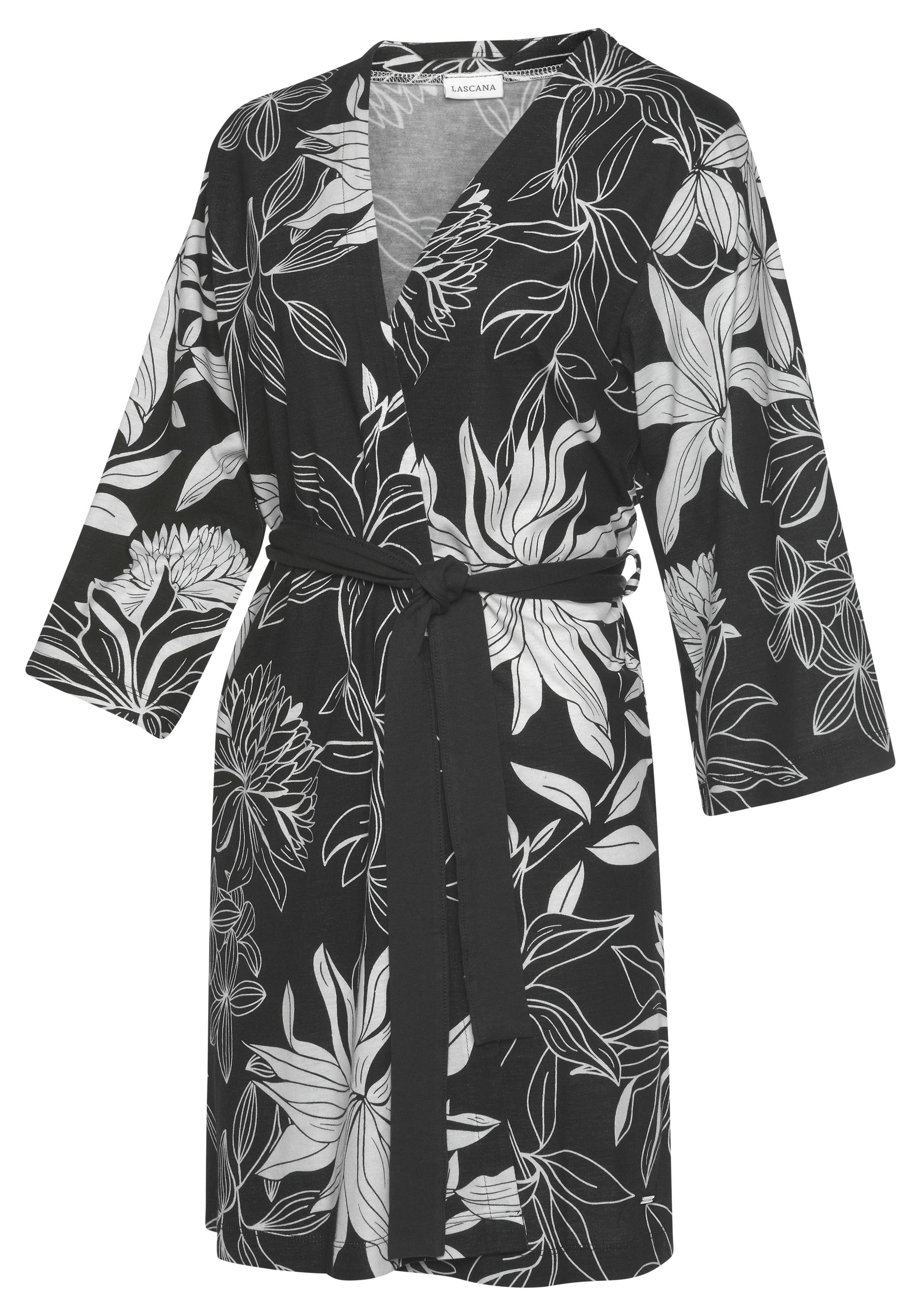 floralem mit Kimono, LASCANA Druck | BAUR bestellen