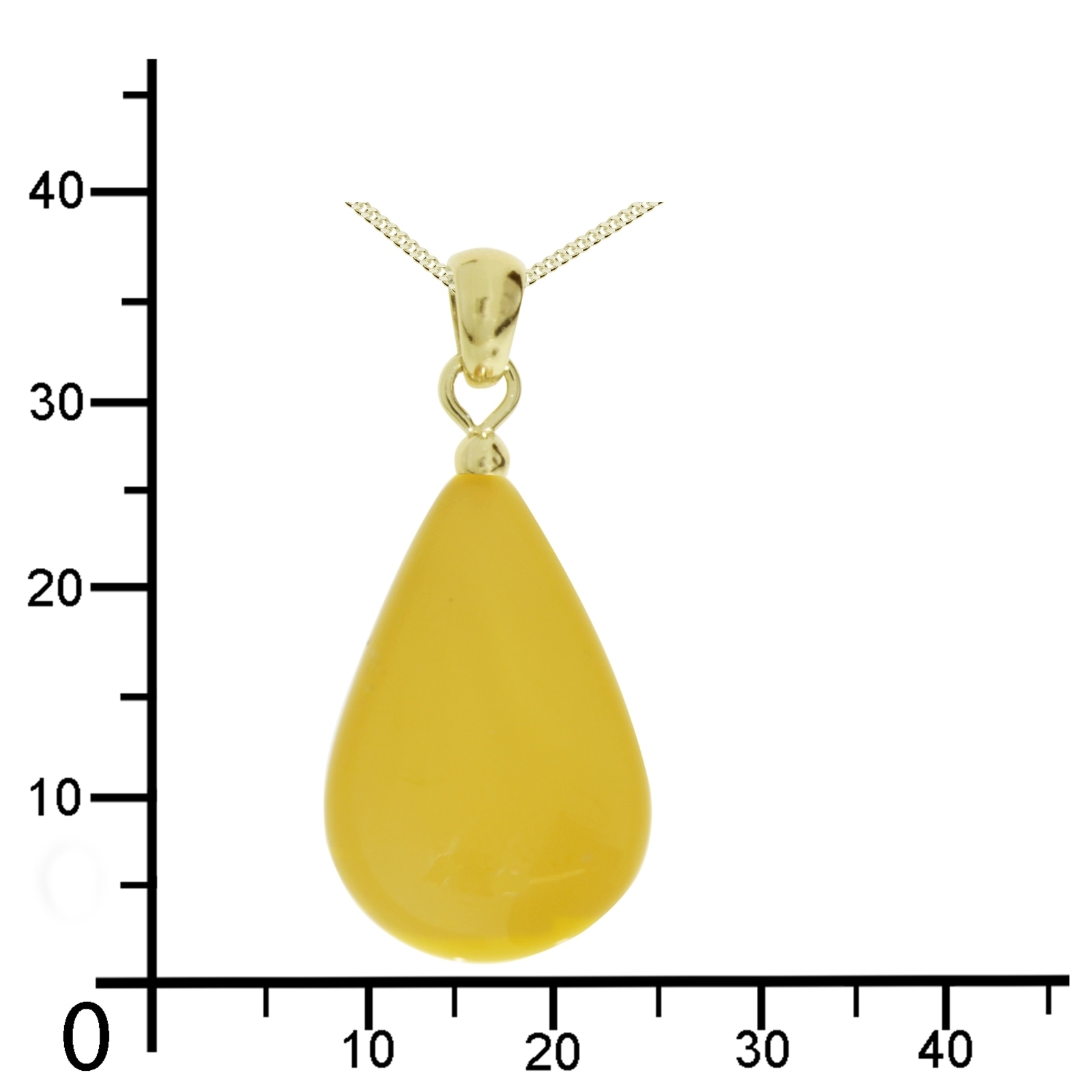 OSTSEE-SCHMUCK Kette mit Anhänger »Ostsee-Schmuck Kette mit Anhänger«, (2 tlg.)