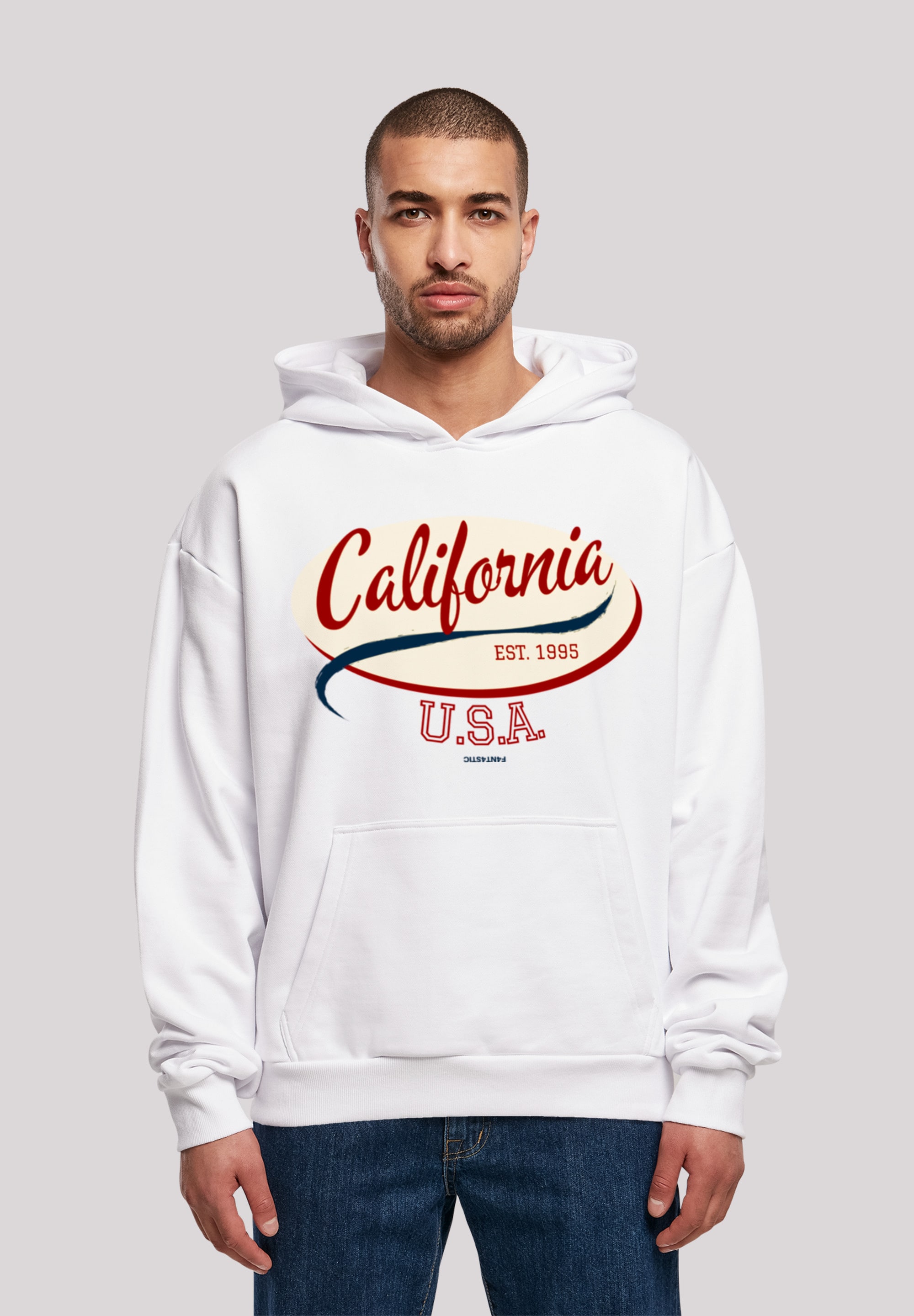 F4NT4STIC Kapuzenpullover "California OVERSIZE HOODIE", Print