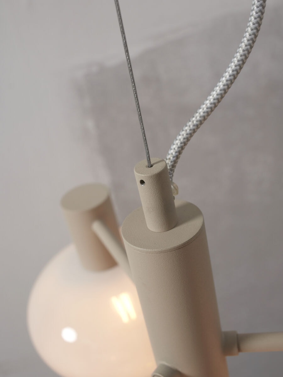 it's About RoMi Hängeleuchte »BOLOGNA«, 4 flammig, Leuchtmittel E14 | LED wechselbar, Glass mit Farbeverlauf