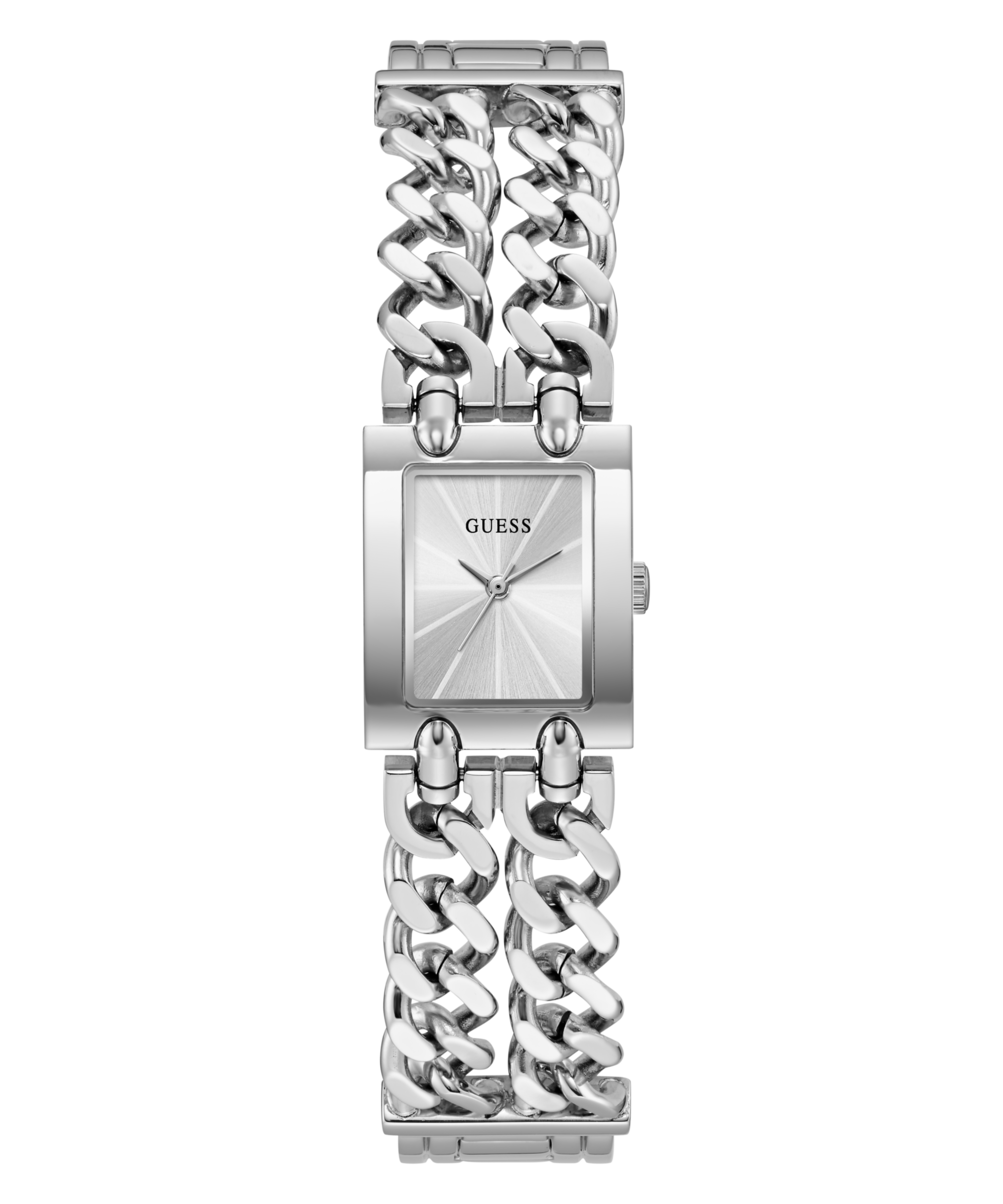 Guess Quarzuhr »MICRO MOD« Armbanduhr, Damenuhr, Edelstahlarmband, analog