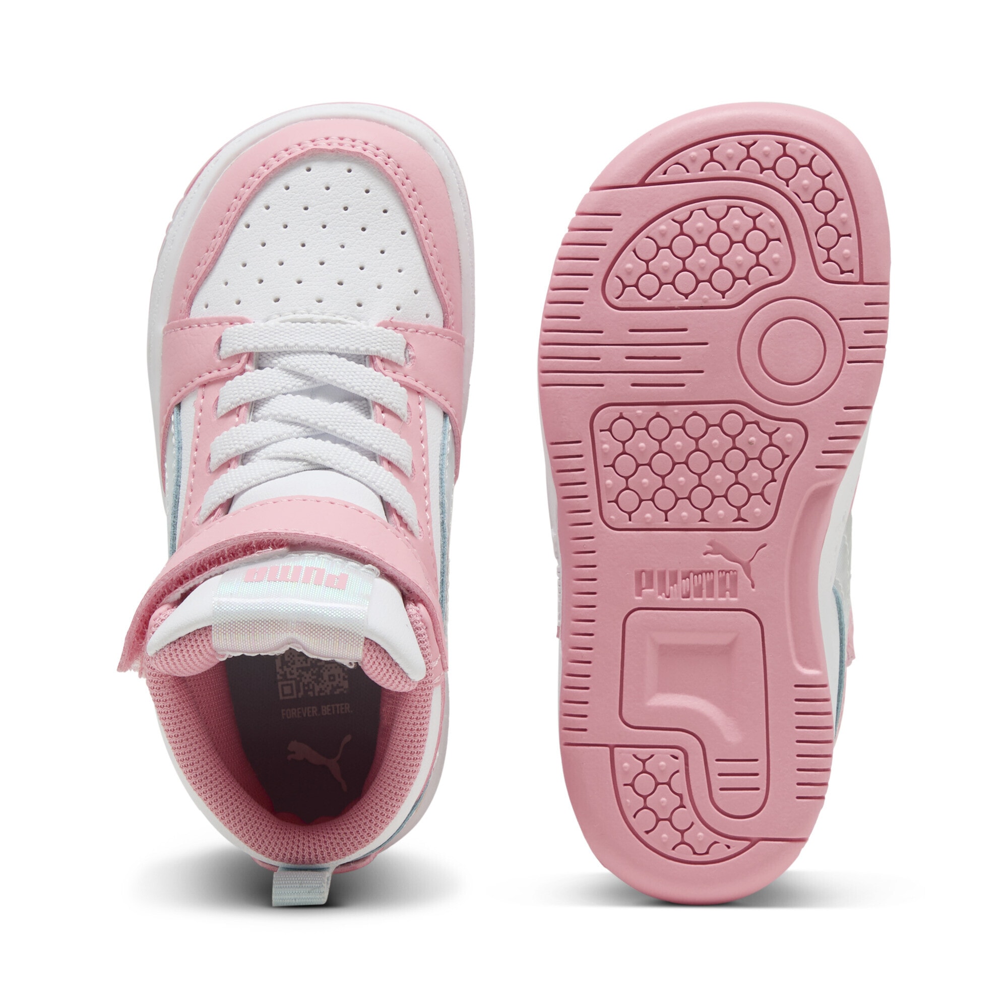PUMA Sneaker »Rebound V6 Mid Space Belle Sneakers Mädchen«