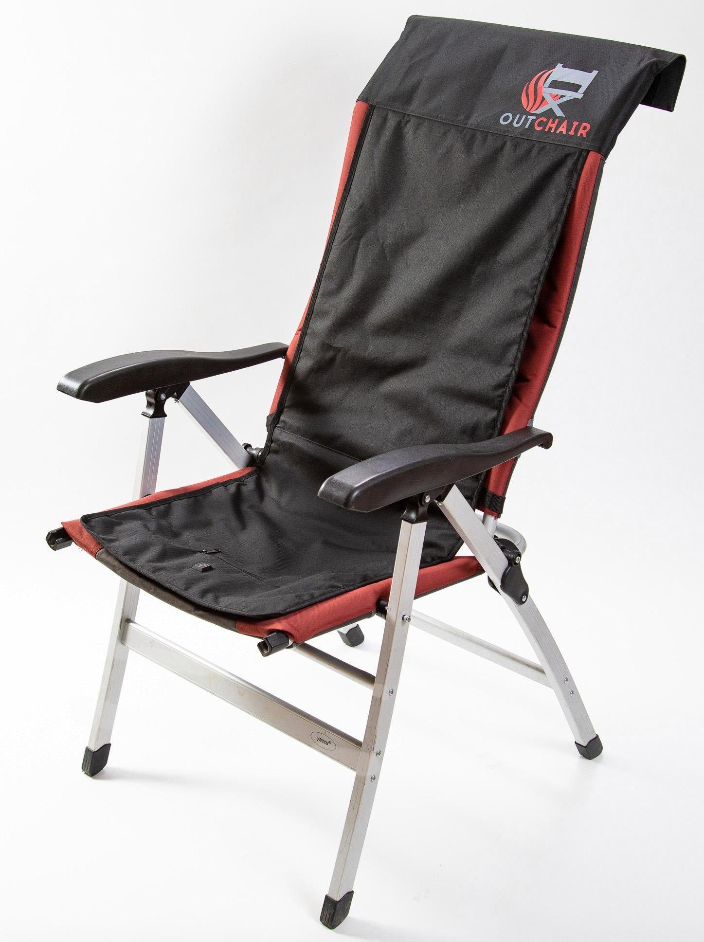 OUTCHAIR Polsterauflage »Seat Cover - die innovative Wärmeunterlage«, beheizbare Stuhlauflage, universell einsetzbar