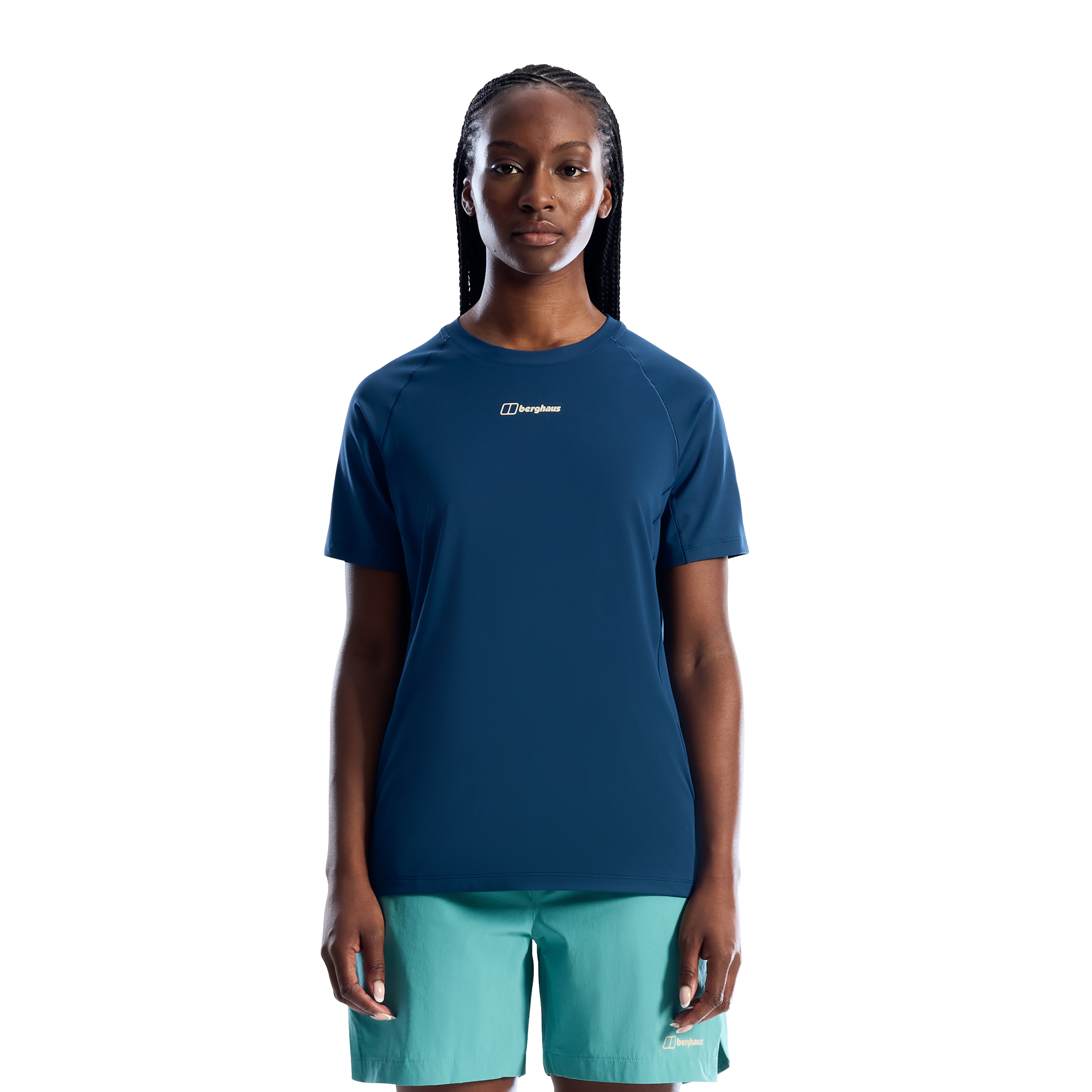 Berghaus T-Shirt "BOWBURN TECH TEE AF" mit Rundhalsausschnitt, Kurzarm, aus Polyester und Elasthan