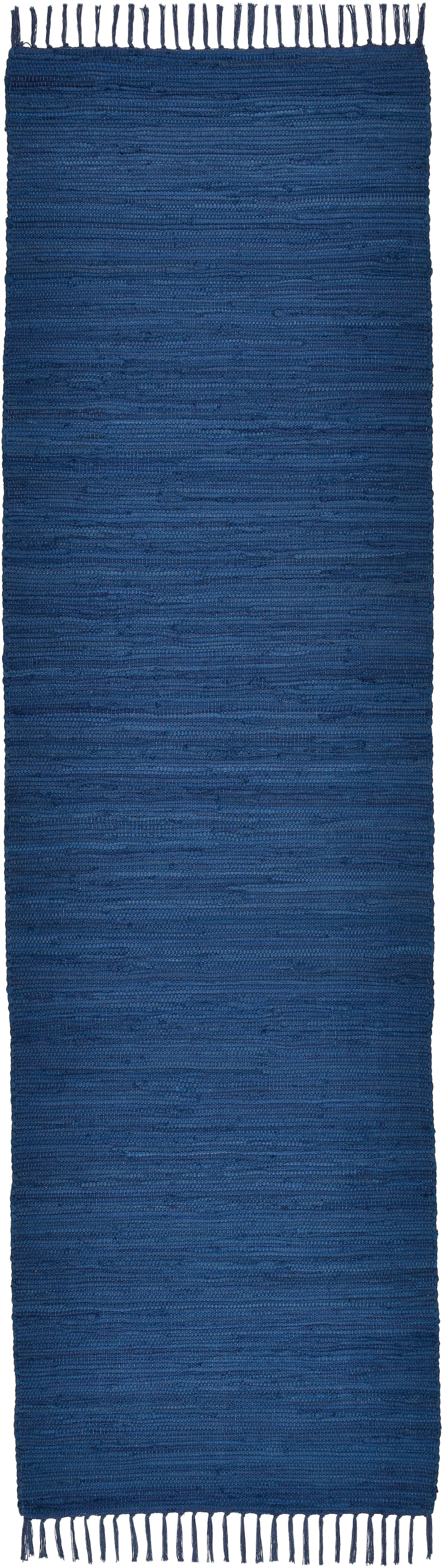 THEKO Teppich "Happy Cotton Fleckerl, handgewebt" rechteckig 5 mm Höhe Flac günstig online kaufen