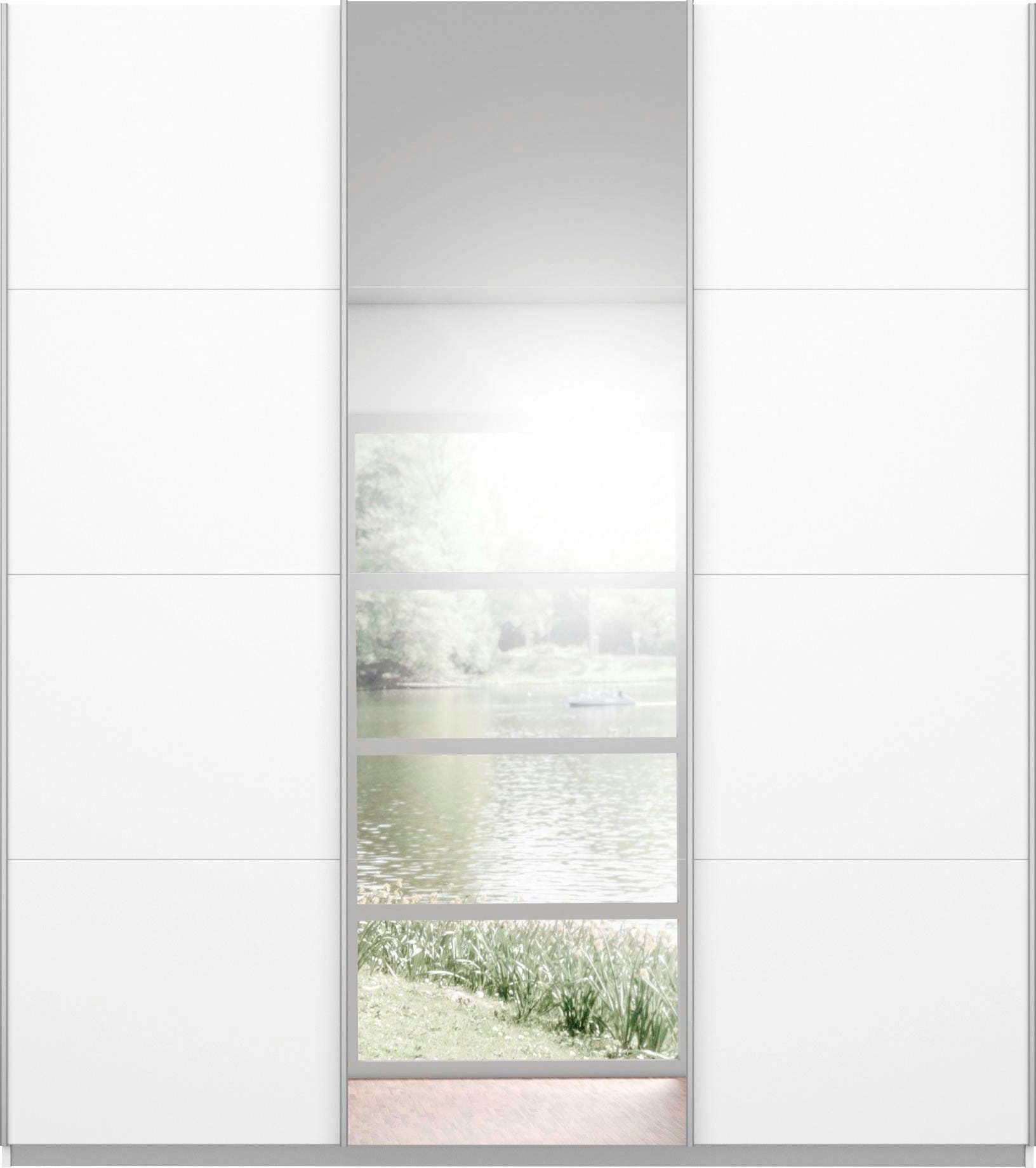 rauch Schwebetürenschrank »Kleiderschrank Schrank Garderobe Wäscheschrank TOMA« inkl. Regaleinsatz sowie zusätzlichen Einlegeböden MADE IN GERMANY