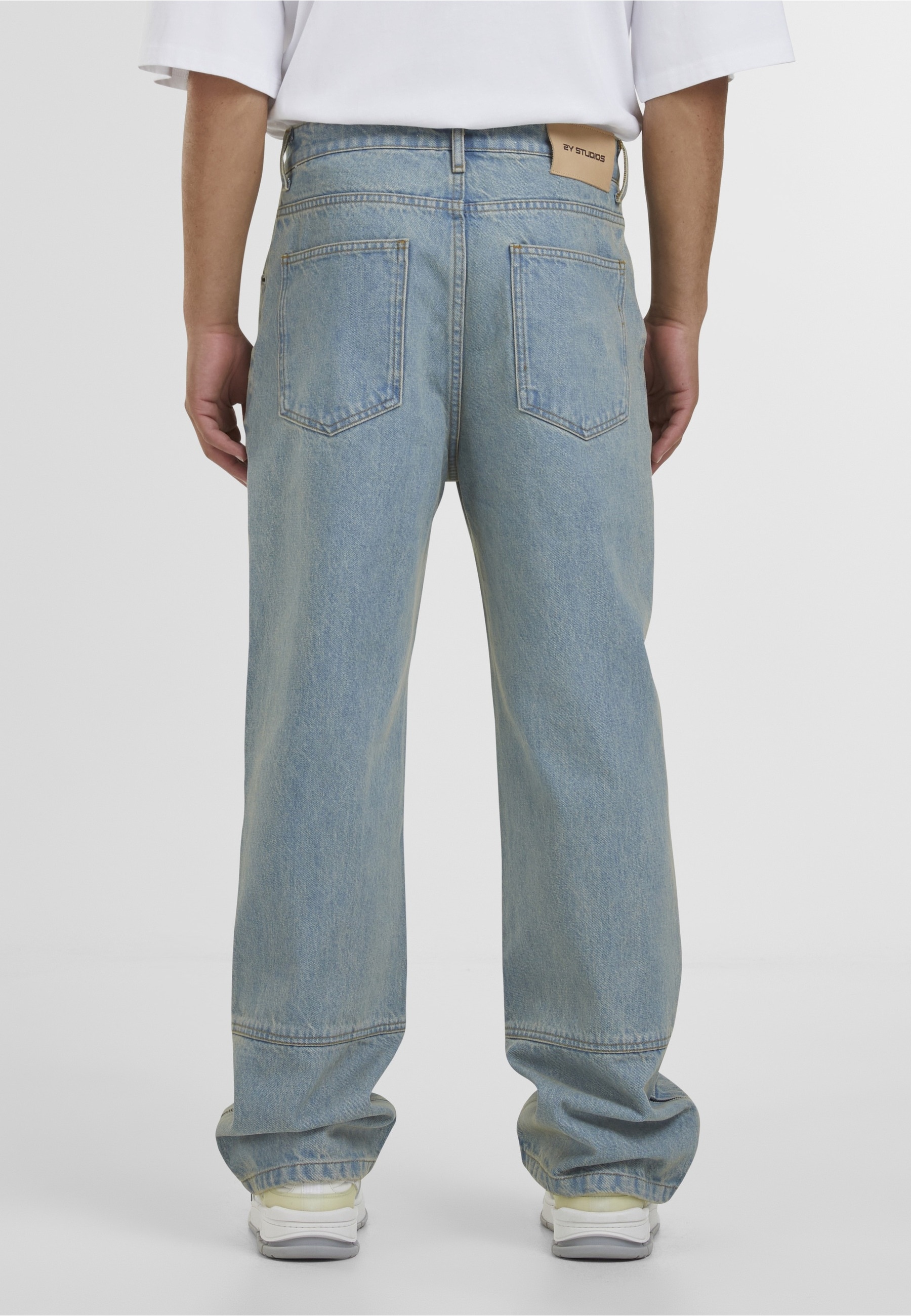 2Y Studios »2Y Studios Neal Zipper Baggy Jeans«