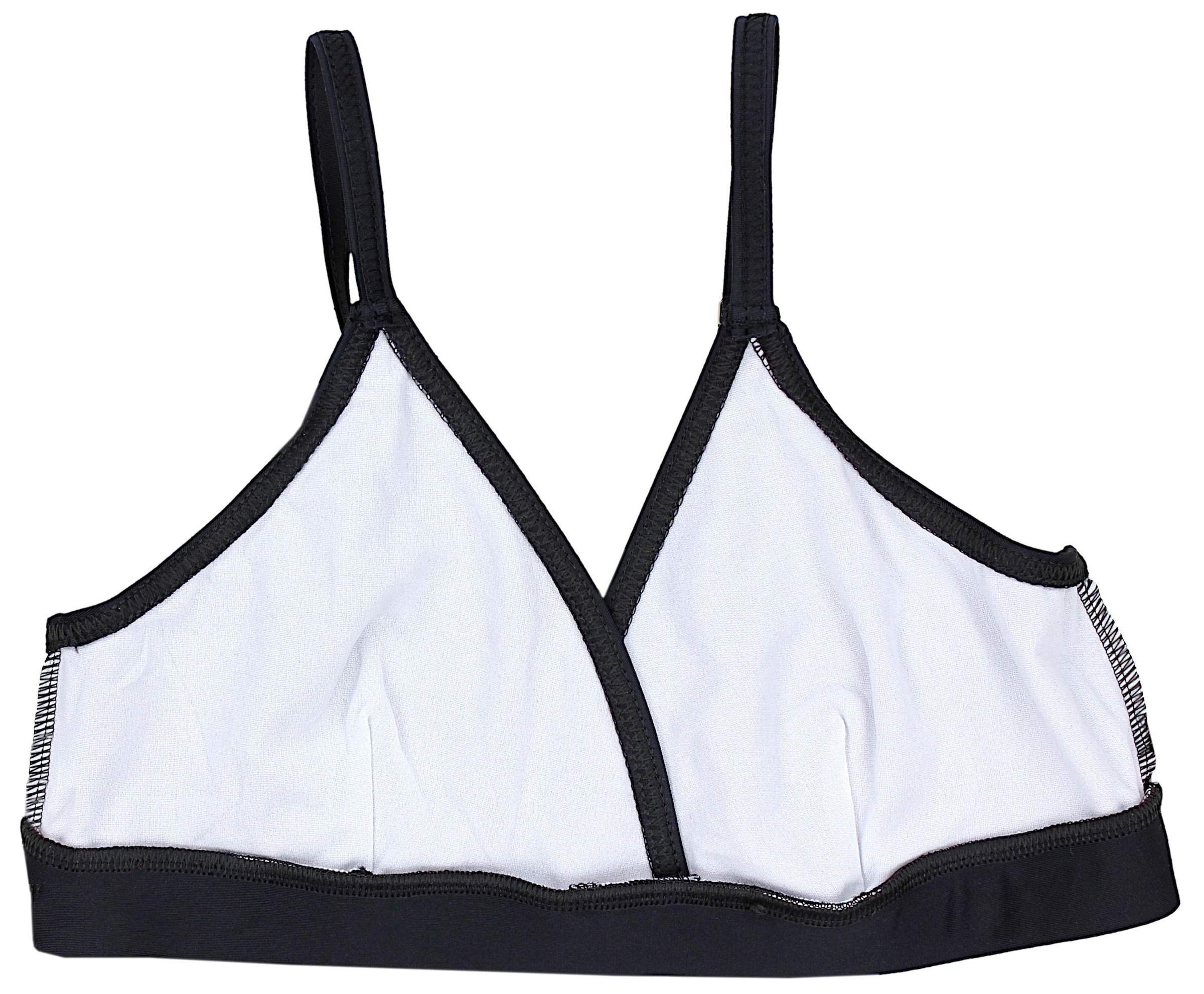 AQUARTI Bustier-Bikini »Badeanzug Mädchen Bikini Set Zweiteilig Bikinislip Bustier«