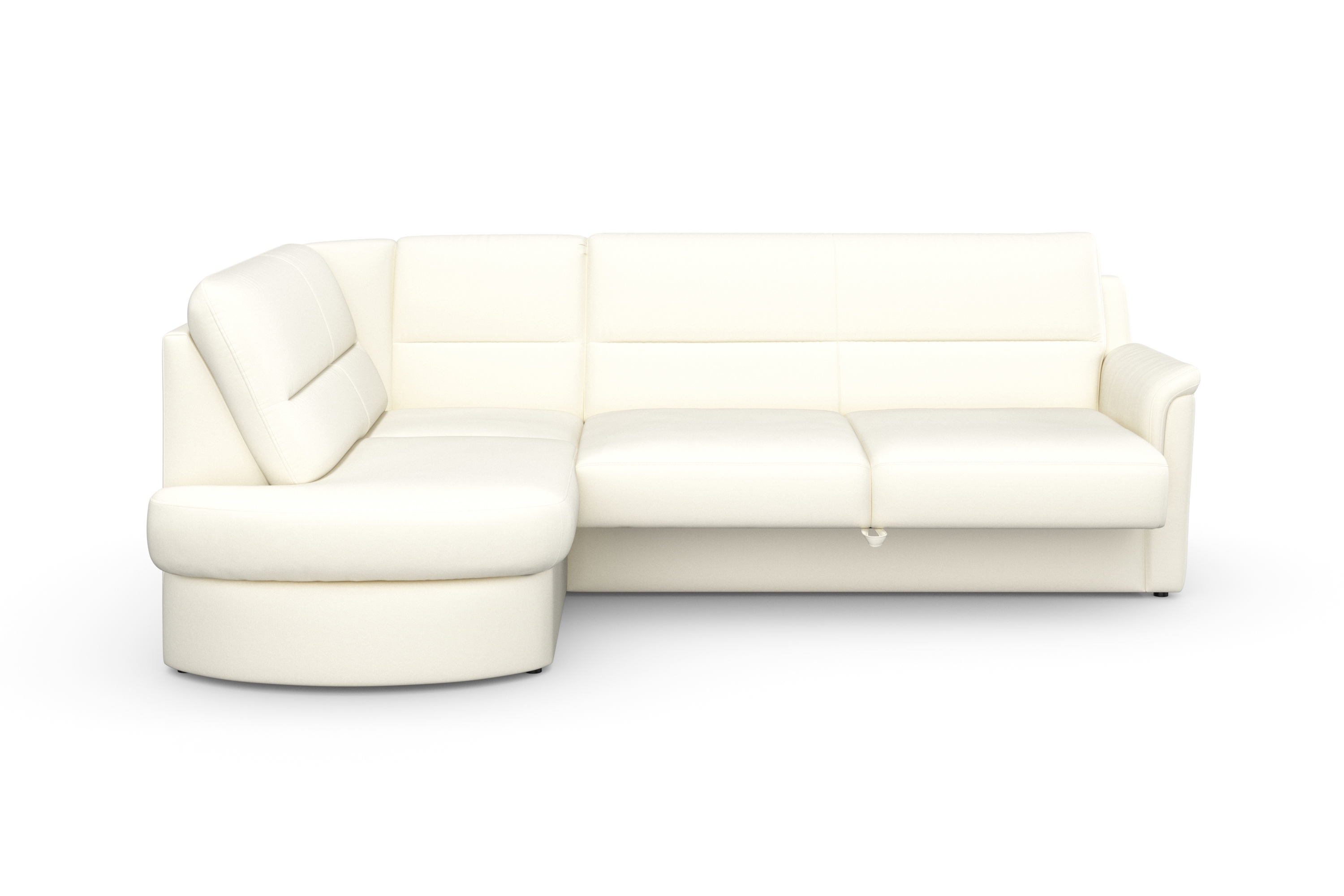 sit&more Ecksofa "Panini L-Form" wahlweise mit Vorziehsitz und Bettkasten