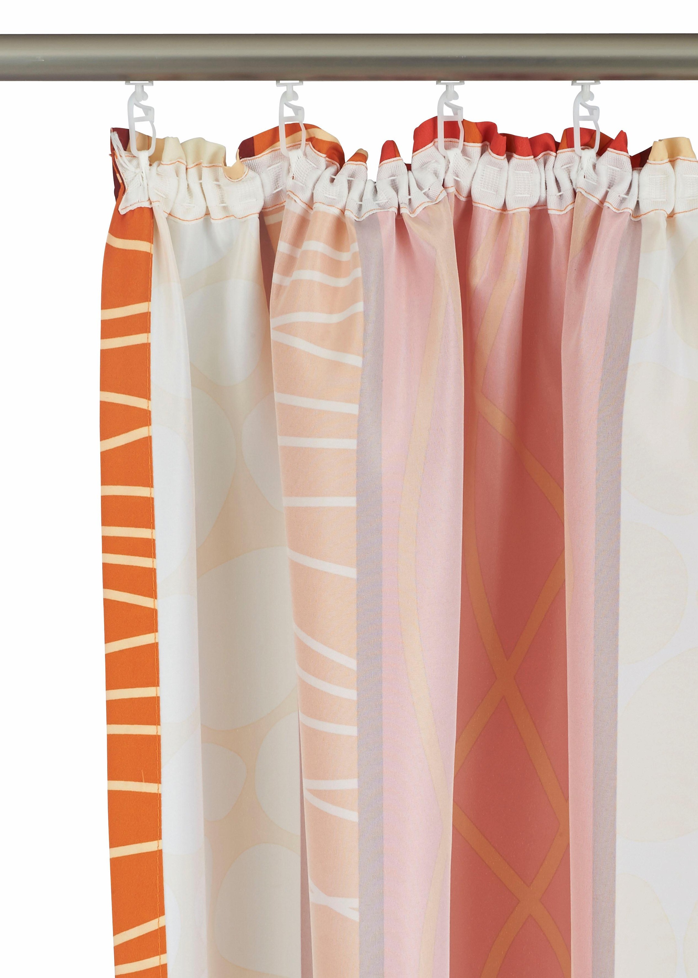 Thumbnail - my home Vorhang "Gosen" Kräuselband 2 Stk. tlg. Gardine, Fertiggardine, blickdicht