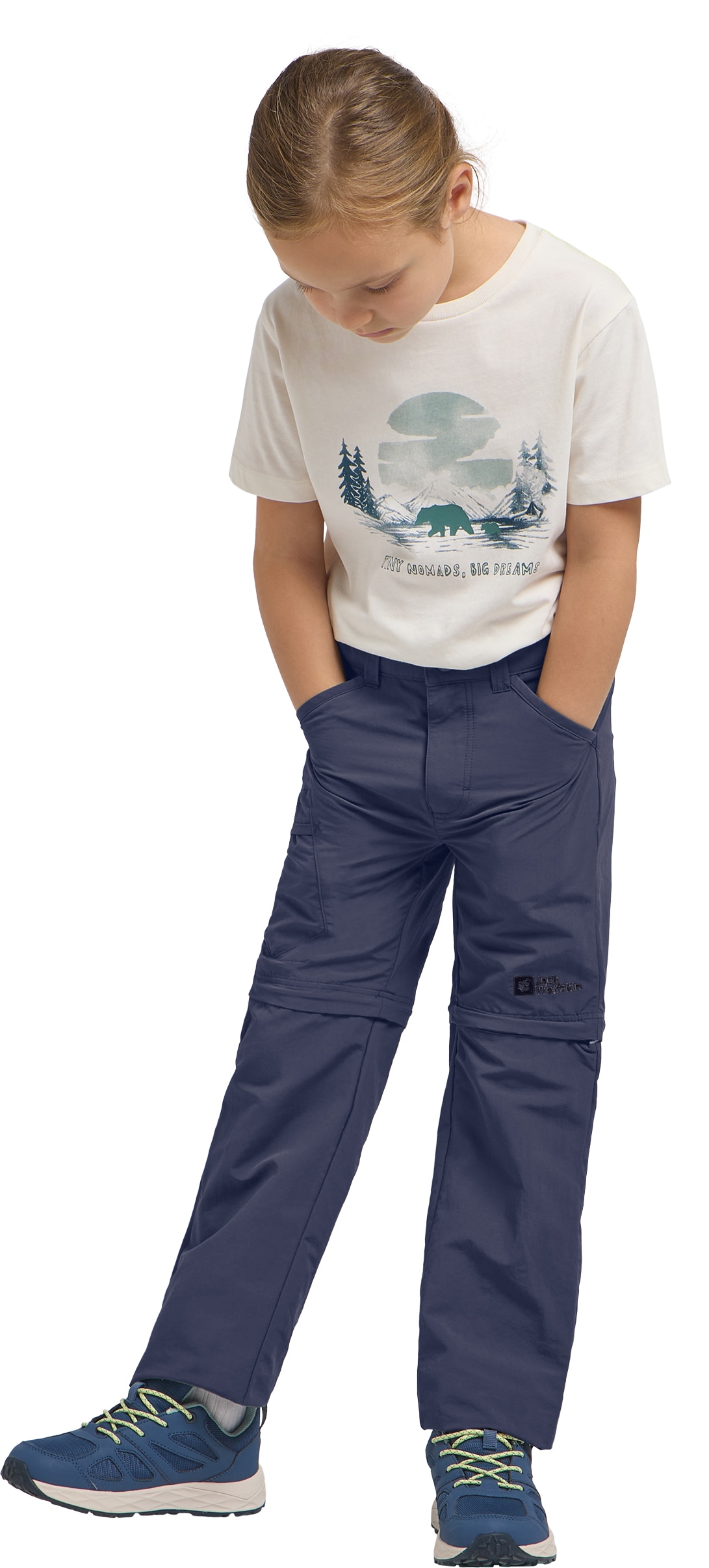 Jack Wolfskin Softshellhose »SAFARI ZIP OFF PANTS K«, schnelltrocknend