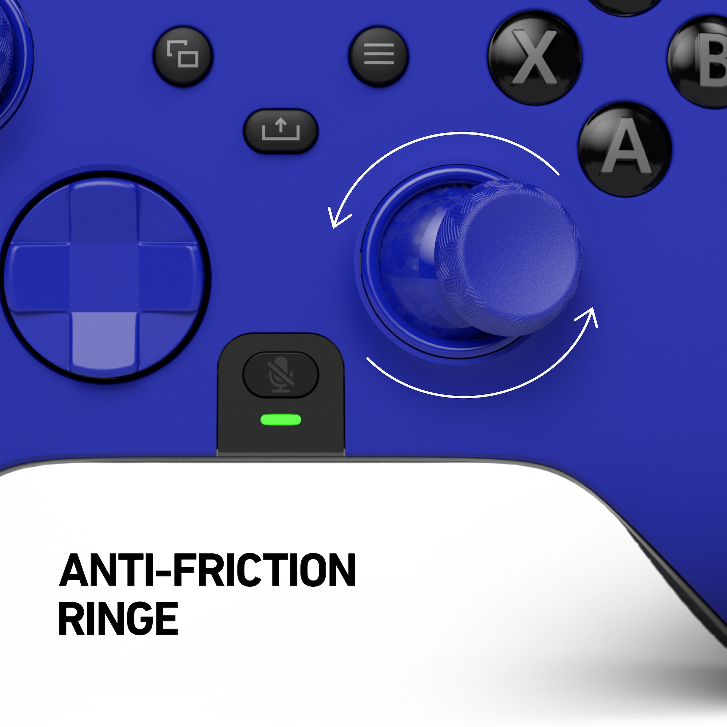 SCUF Gaming Zubehor für Xbox Contoller »Instinct Faceplate Kit - Blue FP, Blue Ring, Blue Hybrid D-Pad«