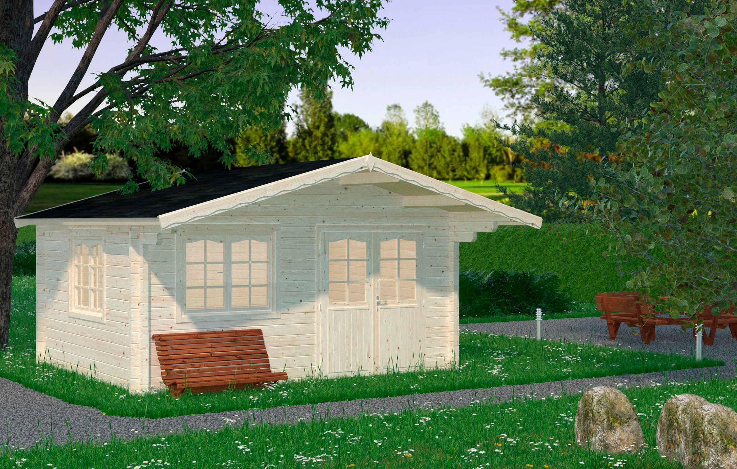 Palmako Gartenhaus »H_elena«, 15,1 qm