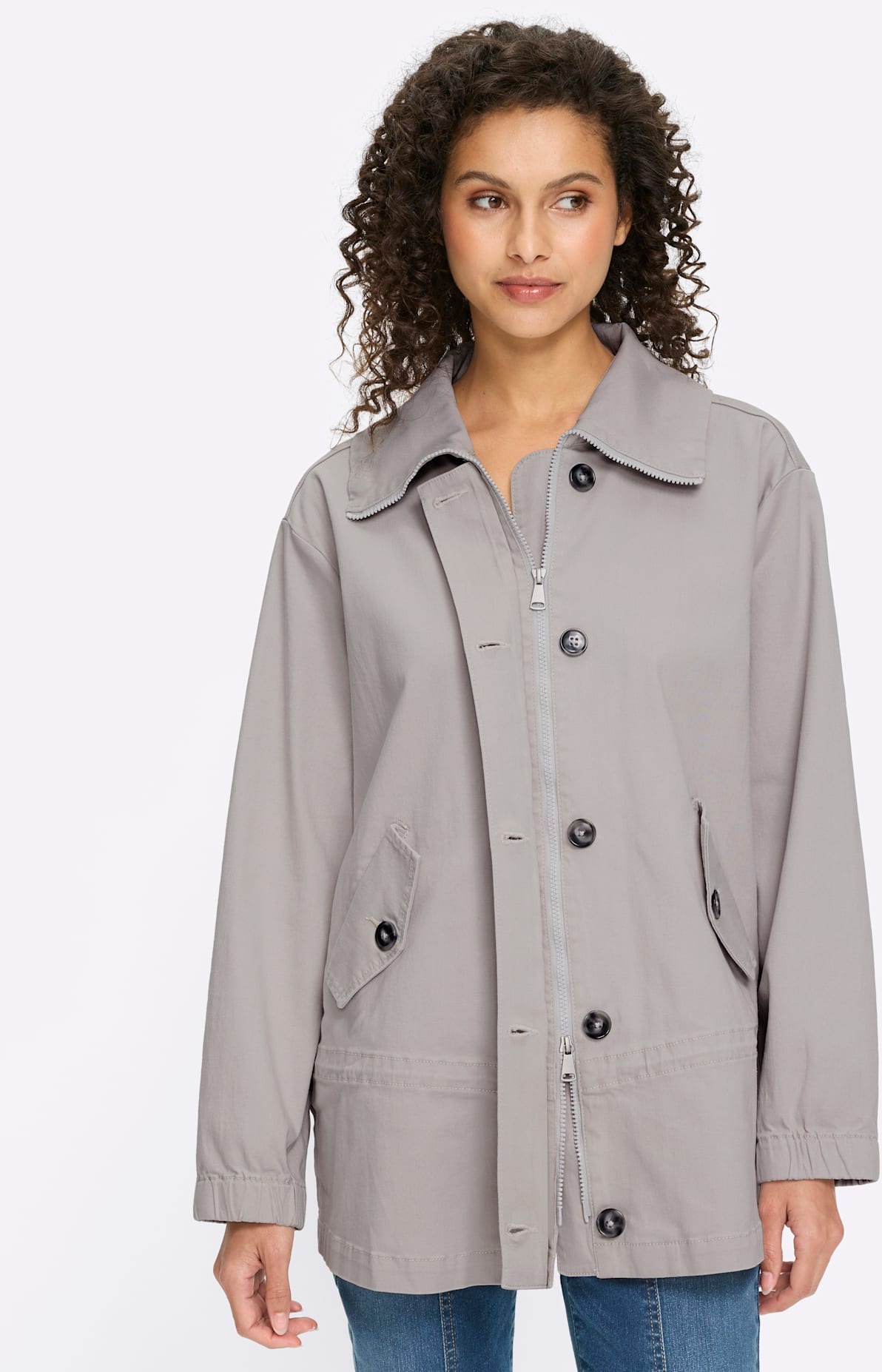 heine Langjacke ohne Kapuze günstig online kaufen