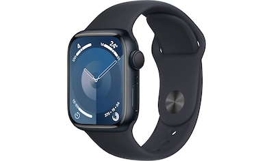 Smartwatch »Watch Series 9 GPS Aluminium 41mm M/L«, (Watch OS 10 Sport Band)