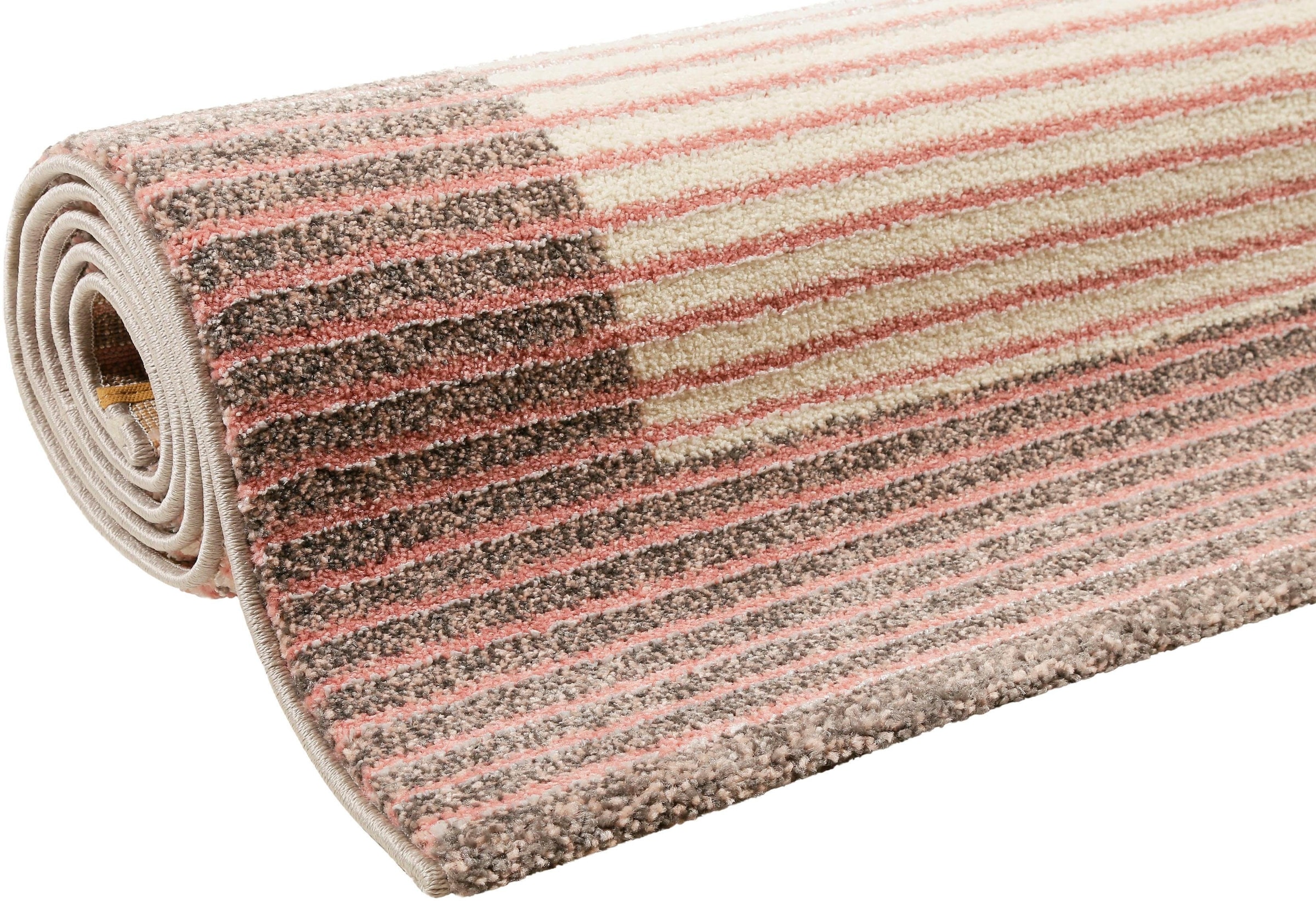 Wecon home Teppich »Velvet Flow«, rechteckig, 13 mm Höhe, Kurzflor, Wohnzimmer