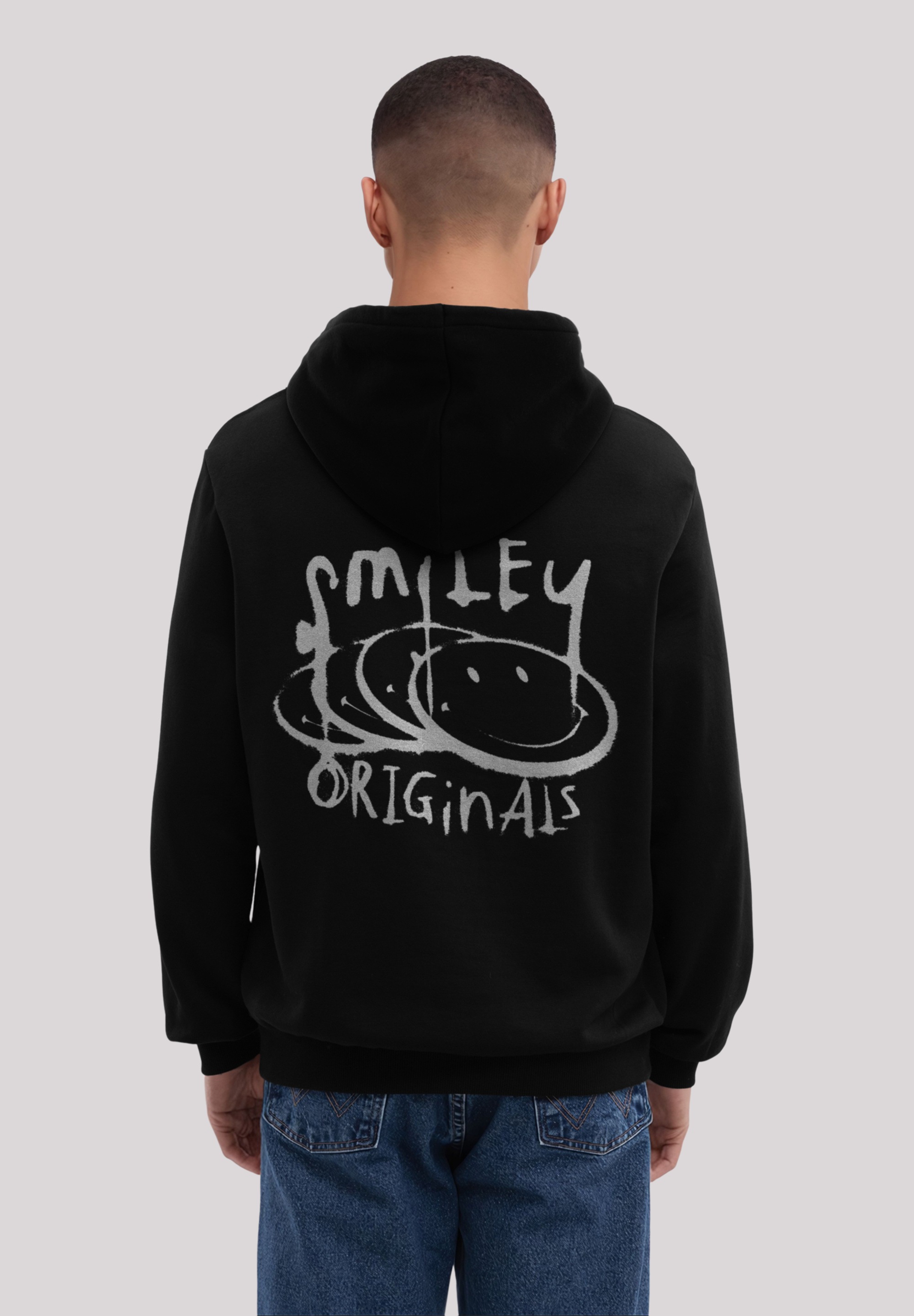 F4NT4STIC Kapuzenpullover »Smiley Originals Punk Drippy Streetwear Graphic«, Premium Qualität
