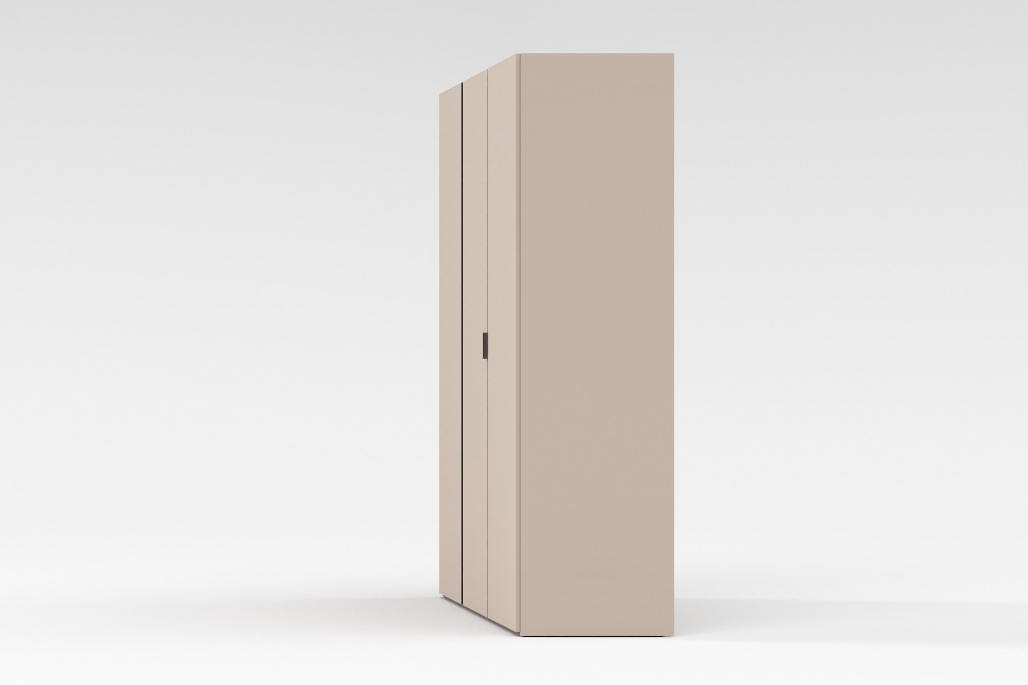 INOSIGN Kleiderschrank »RUBINO, Drehtürenschrank,Schlafzimmerschrank mit hochwertigem Alugriff« 1 Stk. tlg. Made in Italy, in Breite wählbar, Basisausführung, Zubehör extra