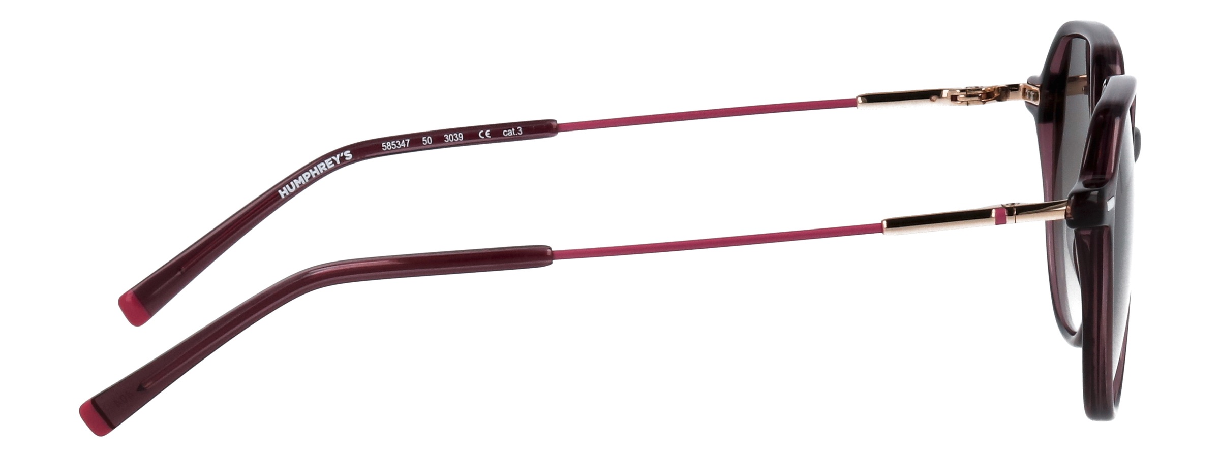 Sonnenbrille HUMPHREY´S EYEWEAR "HUMPHREY´S eyewear Sonnenbrille", murasaki lila, Sonnenbrillen Sonnenbrille 2