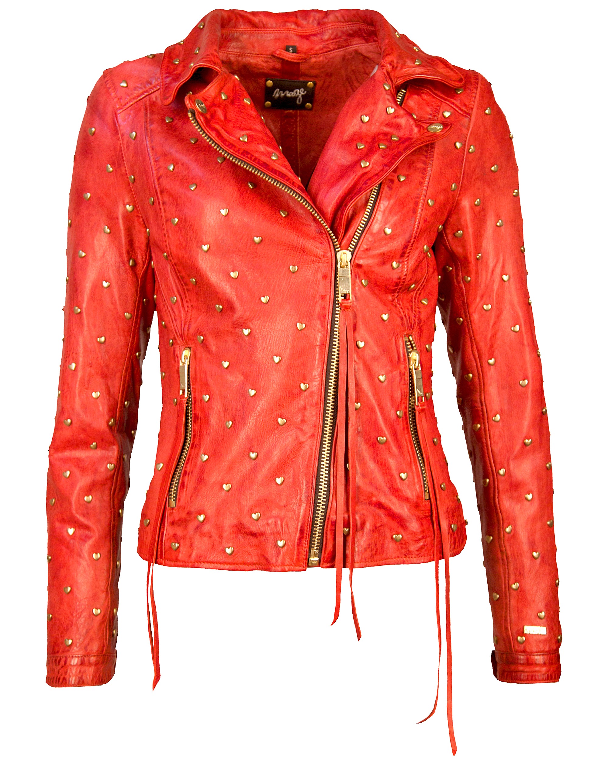 Maze Lederjacke »Heart«