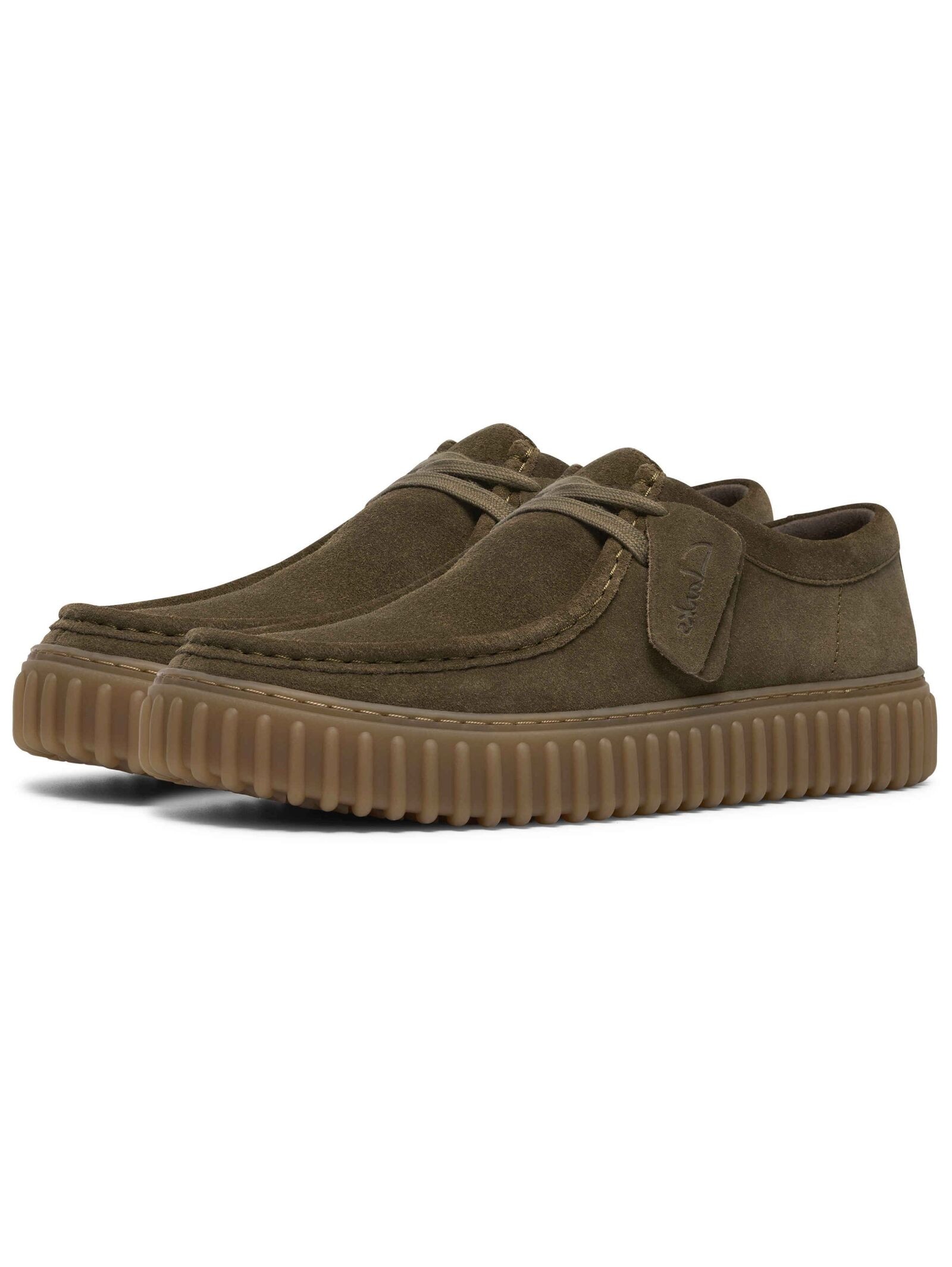 Clarks Schnürschuh »Clarks Halbschuhe Veloursleder«
