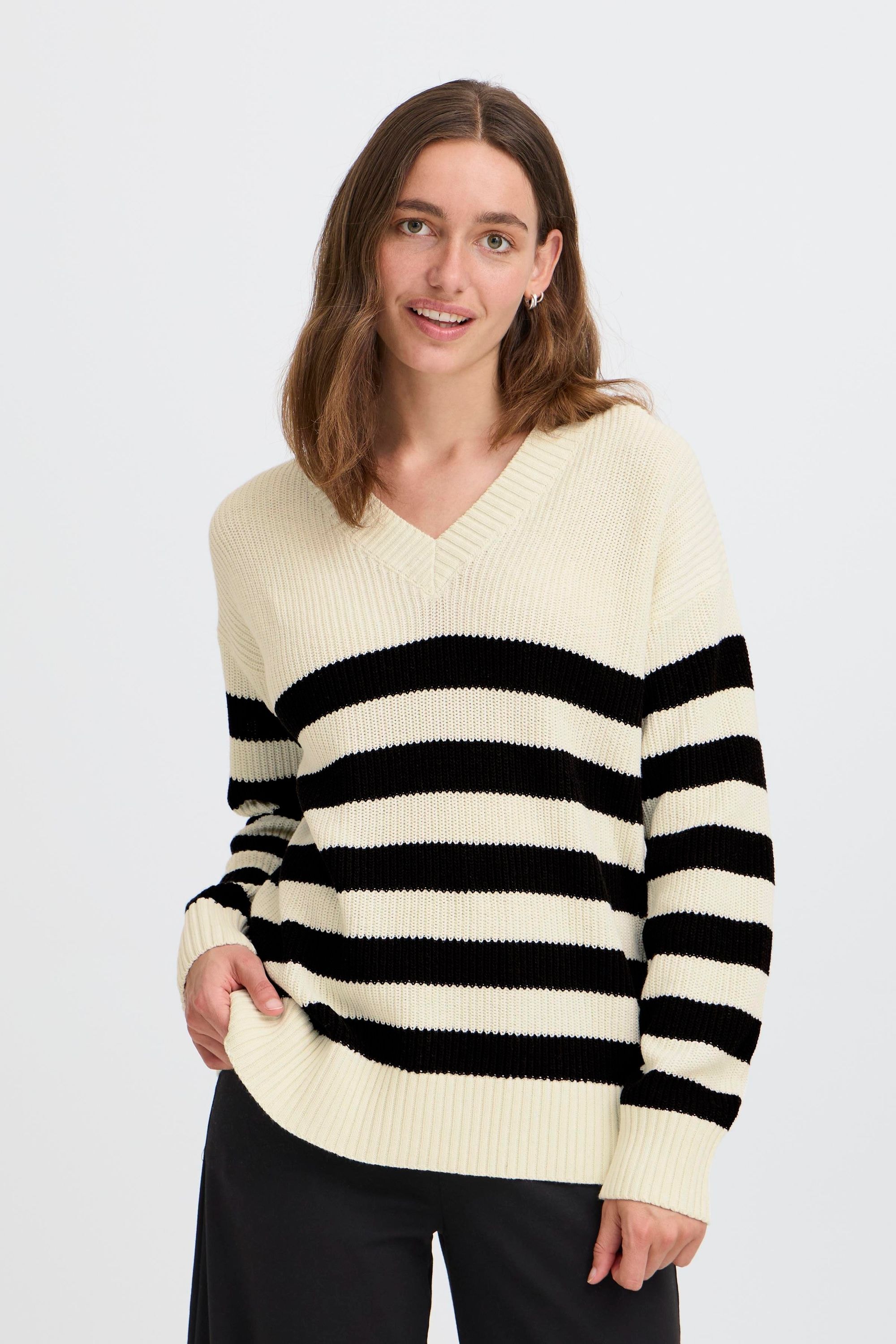 OXMO V-Ausschnitt-Pullover »V-Ausschnitt-Pullover OXKALA«