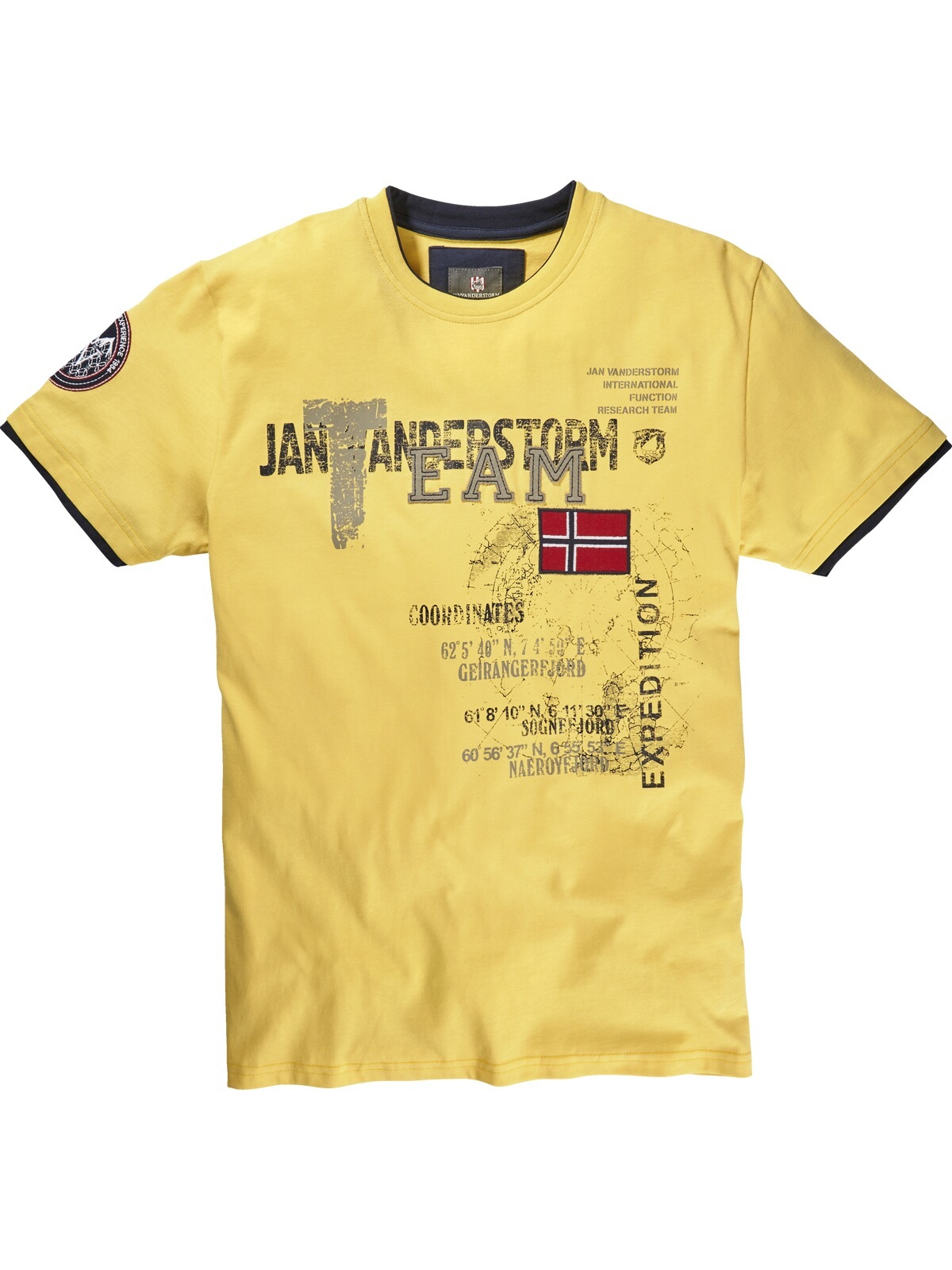 Jan Vanderstorm T-Shirt »T-Shirt SÖLVE«