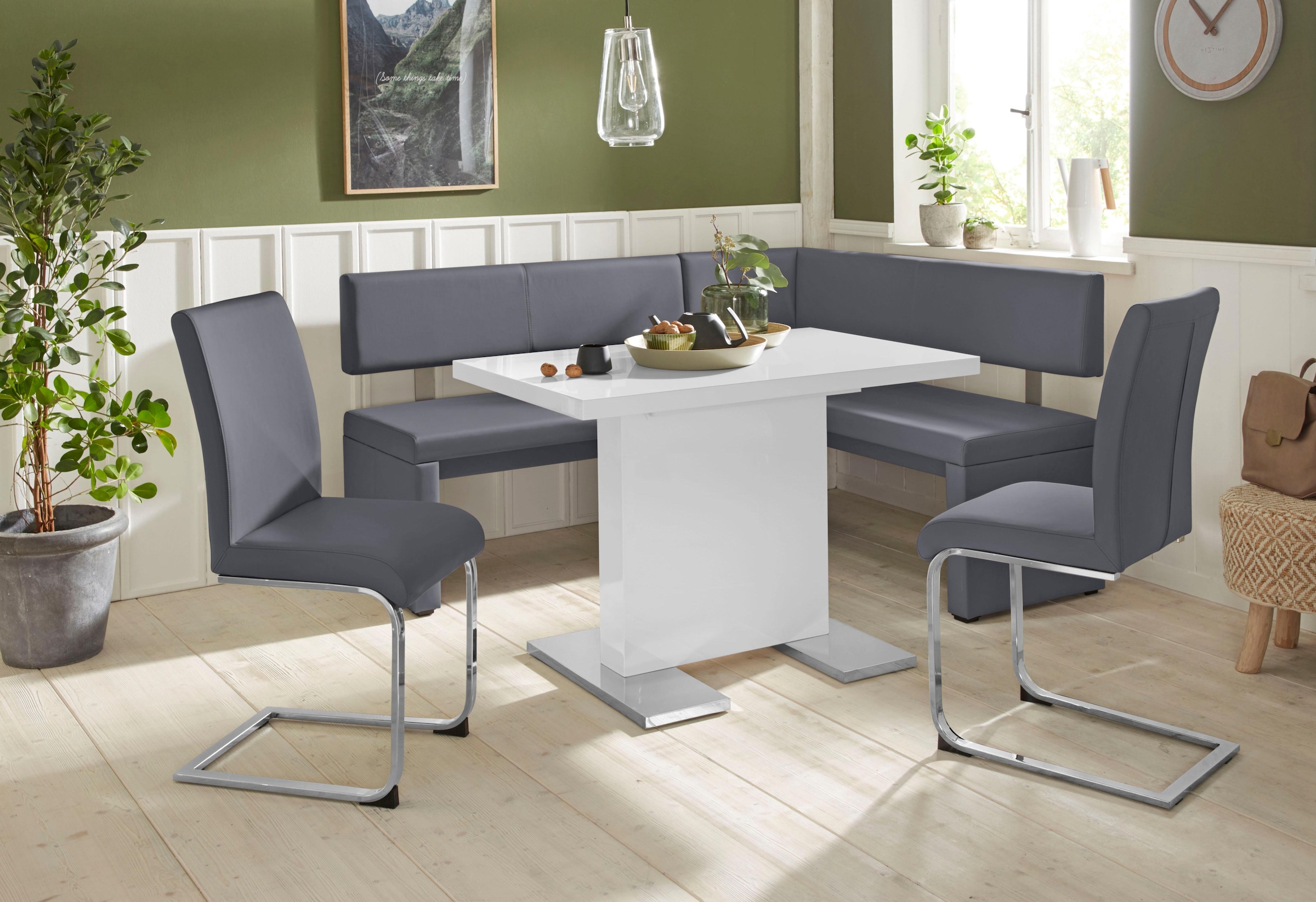 Home affaire Freischwinger "Charissa", (Set), 2 St., Kunstleder, Bezug in v günstig online kaufen