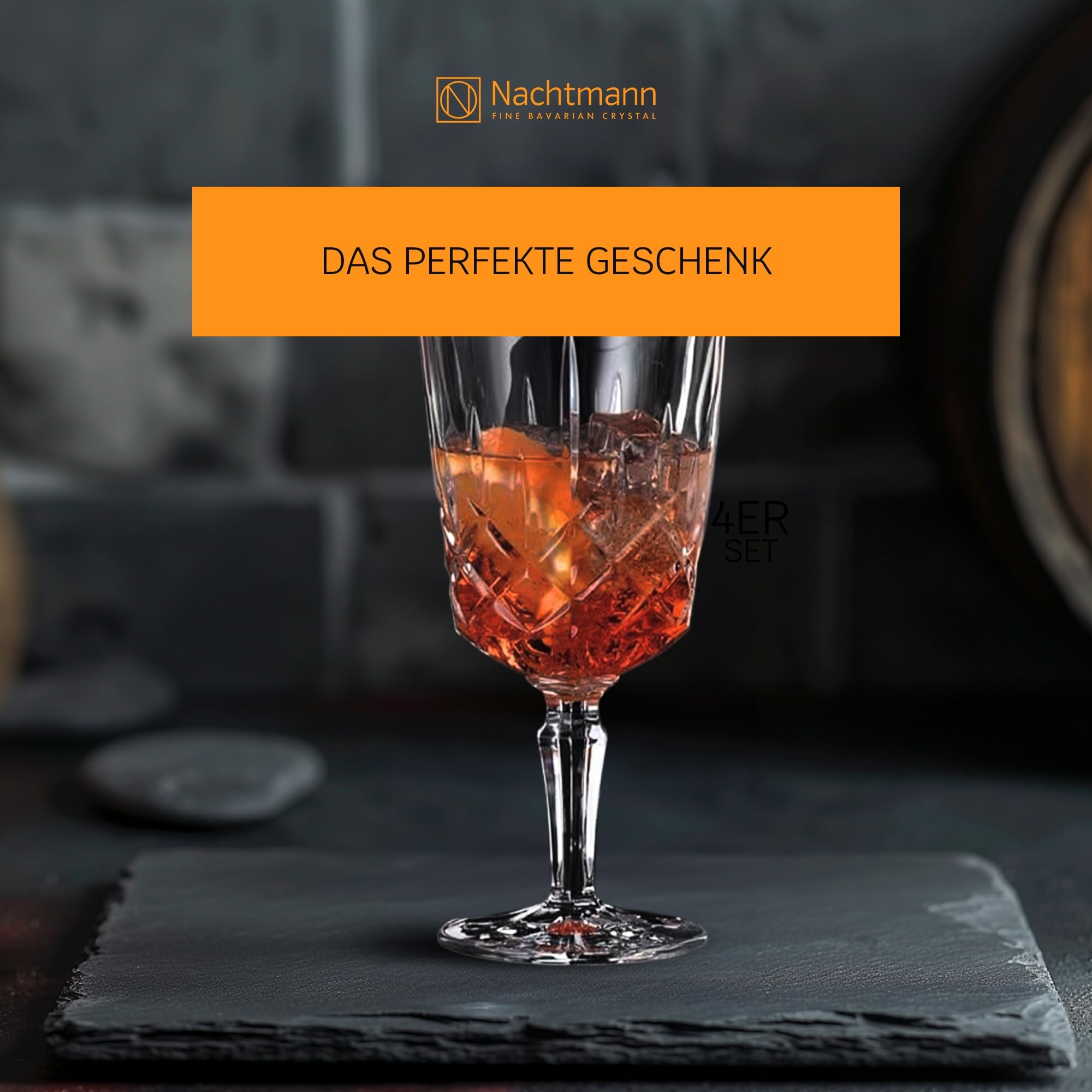 Nachtmann Weißweinglas »Cocktailgläser / Weingläser Noblesse 355 ml 4er Set transparent«