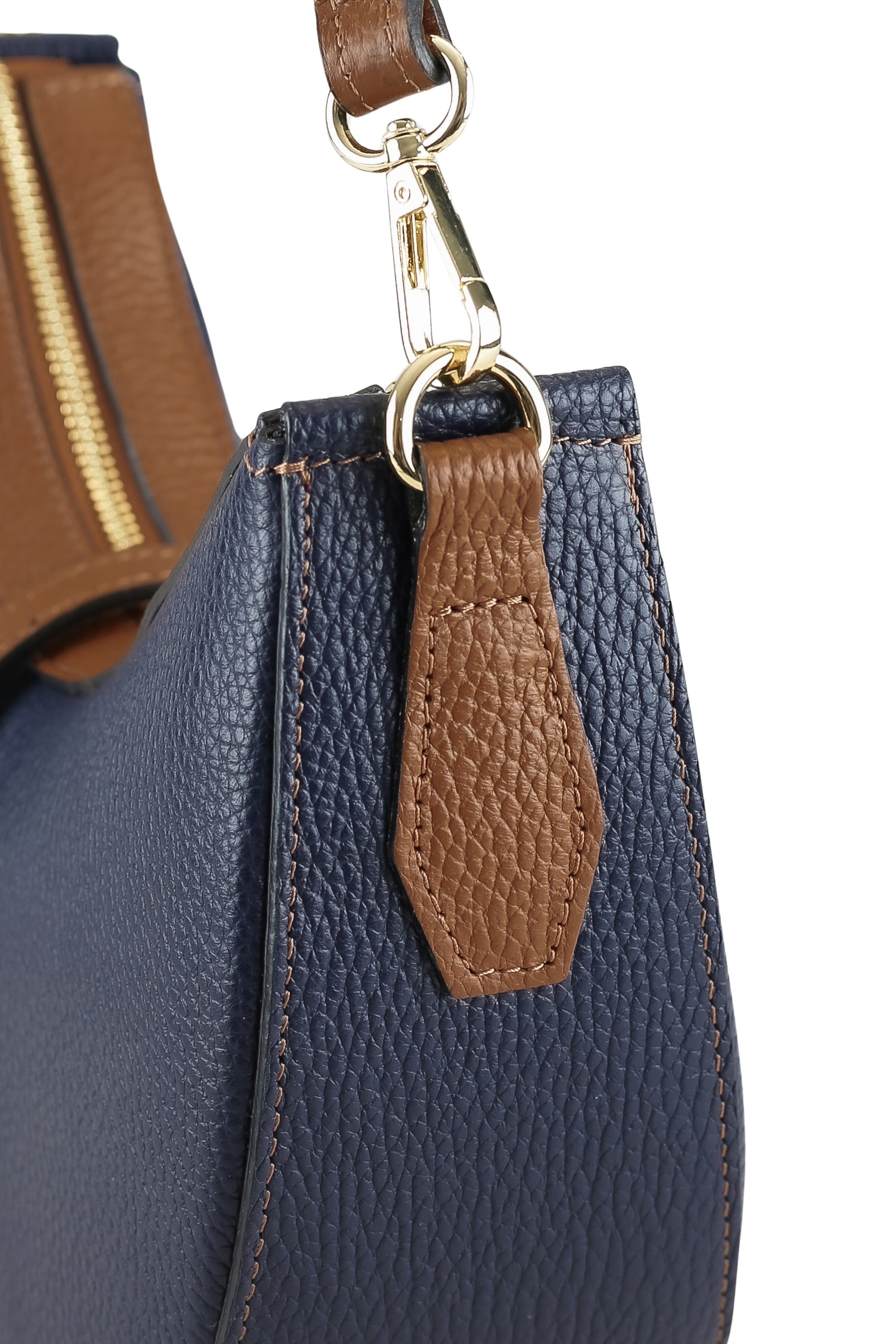 COLLEZIONE ALESSANDRO Schultertasche »OceanDrop«, aus Leder, Made in Italy