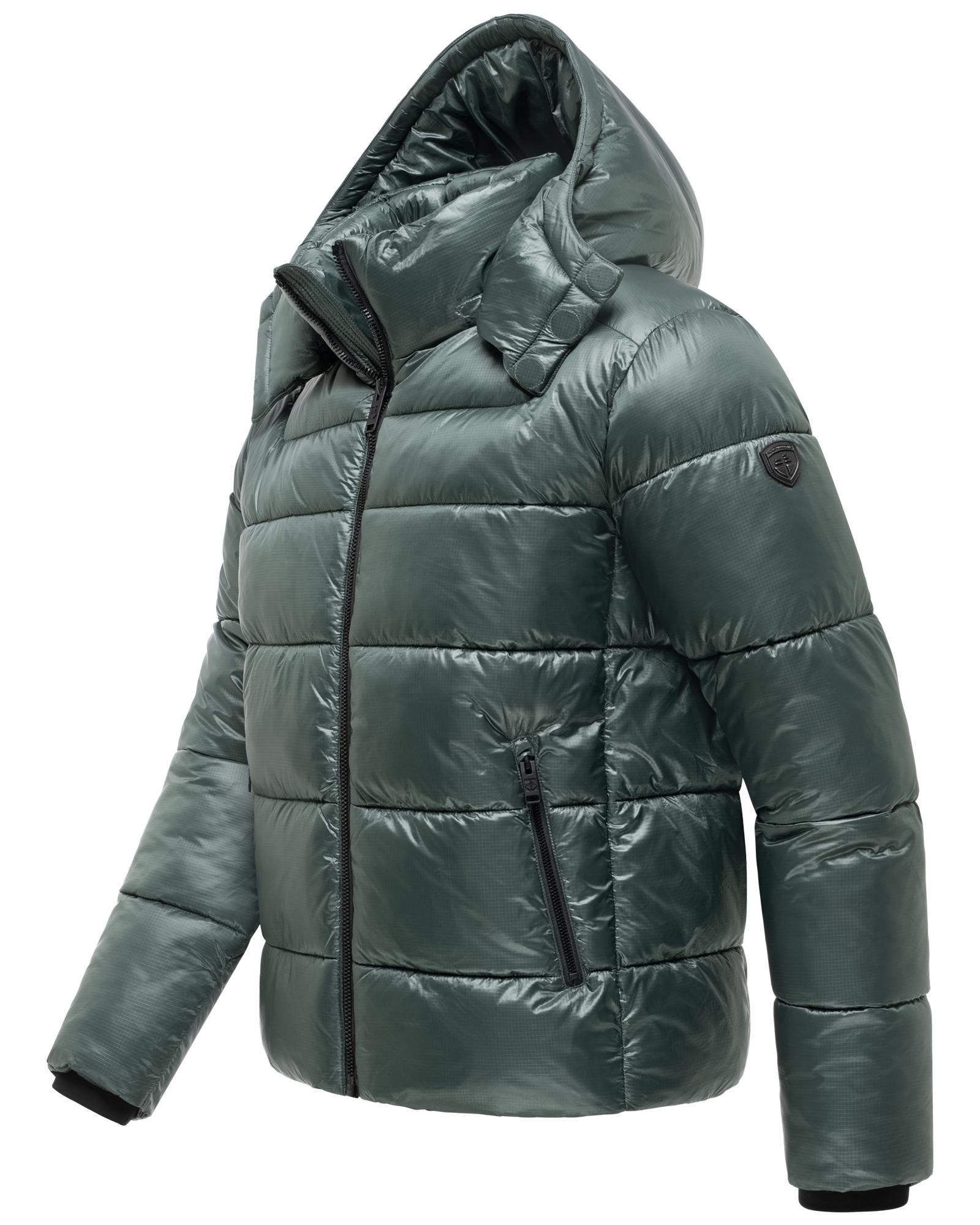 Stone Harbour Steppjacke »Ezioo XX« mit Kapuze Herren Winterjacke mit magnetischen Knöpfen