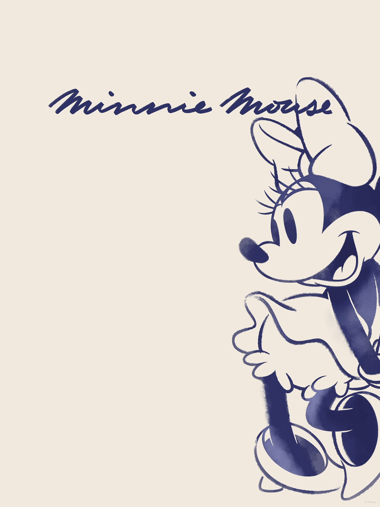Komar Wandbild »Disney Minnie Mouse Sweet Dancing«, Disney, (Set, 1 St.), 30 x 40 cm (Breite x Höhe) - Kinderzimmer, Dekoration