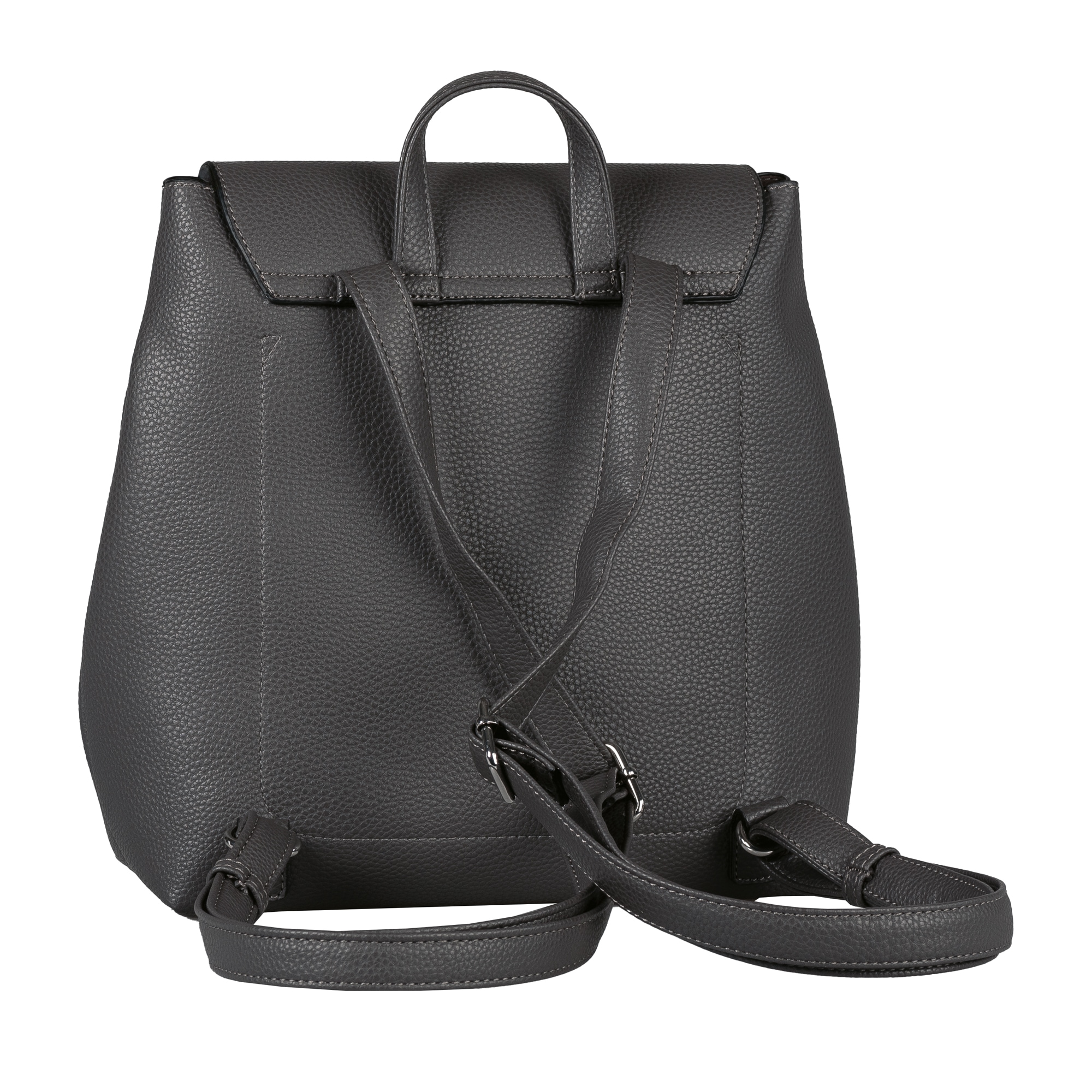 TOM TAILOR Rucksack »Elis«, aus weich gekörntem Lederimitat auffällige Ziernaht und feinem Logo
