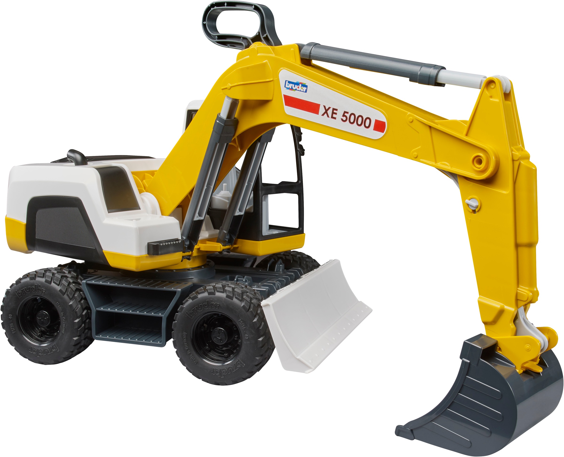 Bruder® Spielzeug-Bagger »Roadmax Mobilbagger 45 cm (03413)«, Made in Europe