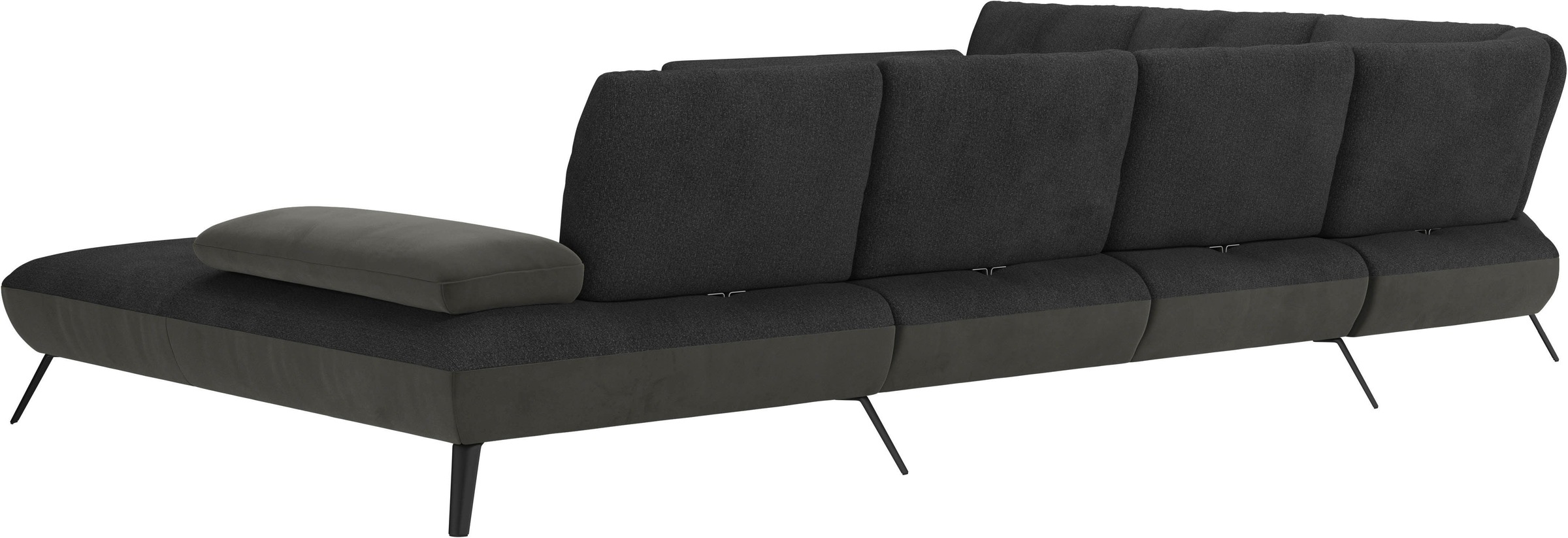 Places of Style Wohnlandschaft »Mikado U-Form«, inkl. Sitztiefenverstellung und Armteilverstellung