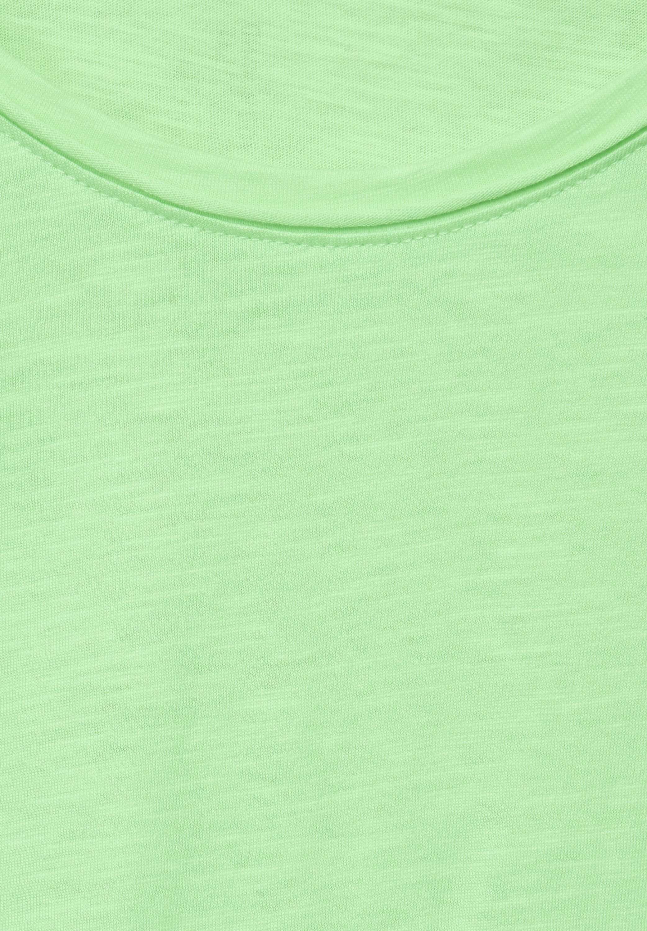 Cecil T-Shirt, mit Melange Optik