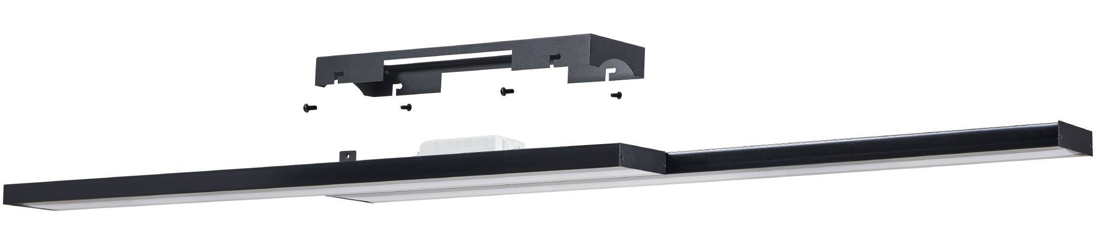 EGLO Deckenleuchte »SALITERAS-Z« in schwarz aus Stahl / inkl. LED fest integriert - 2 x 10,2 Watt
