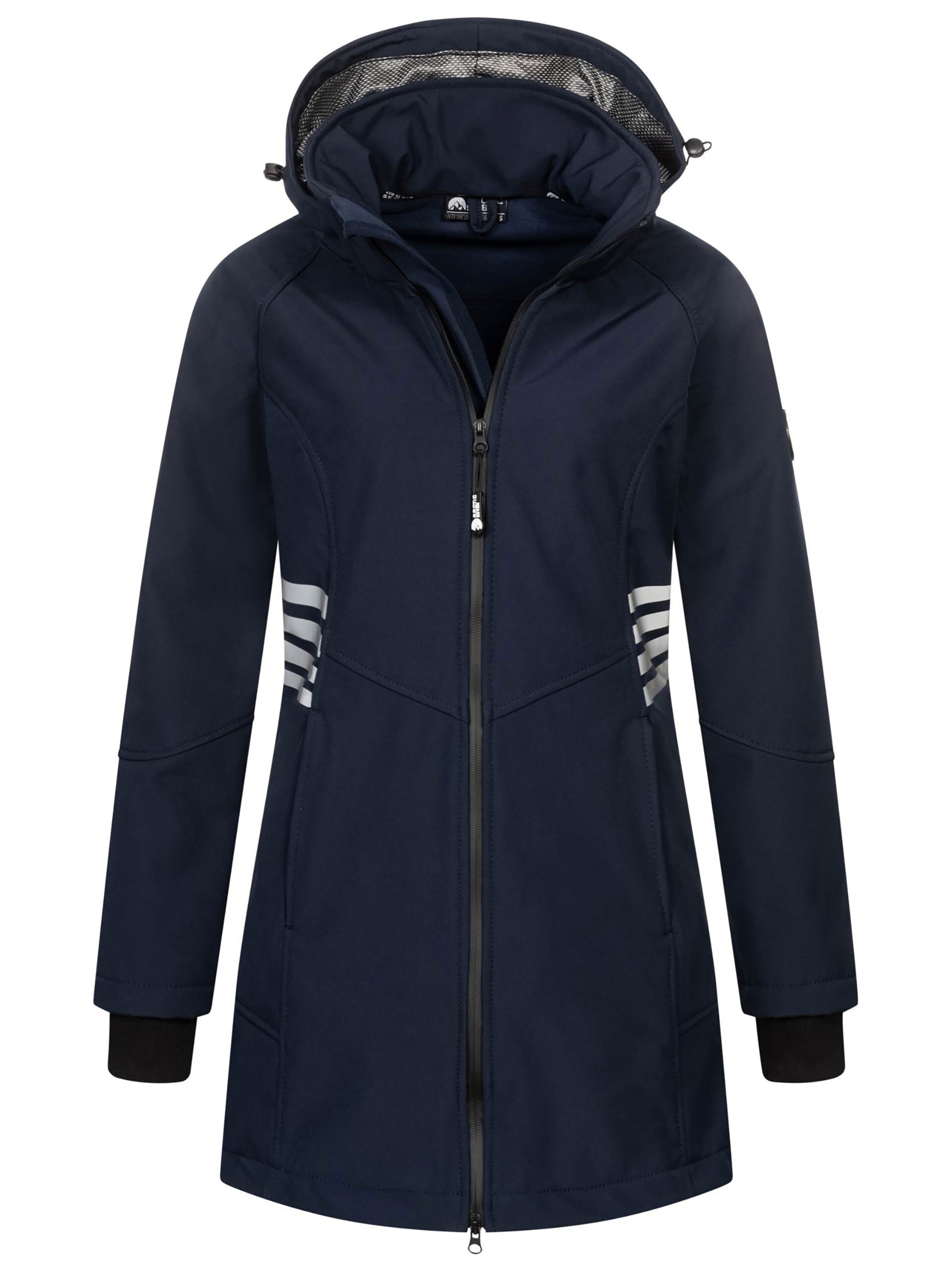 Arctic Seven Softshelljacke "ASGiuliana", mit abnehmbarer Kapuze