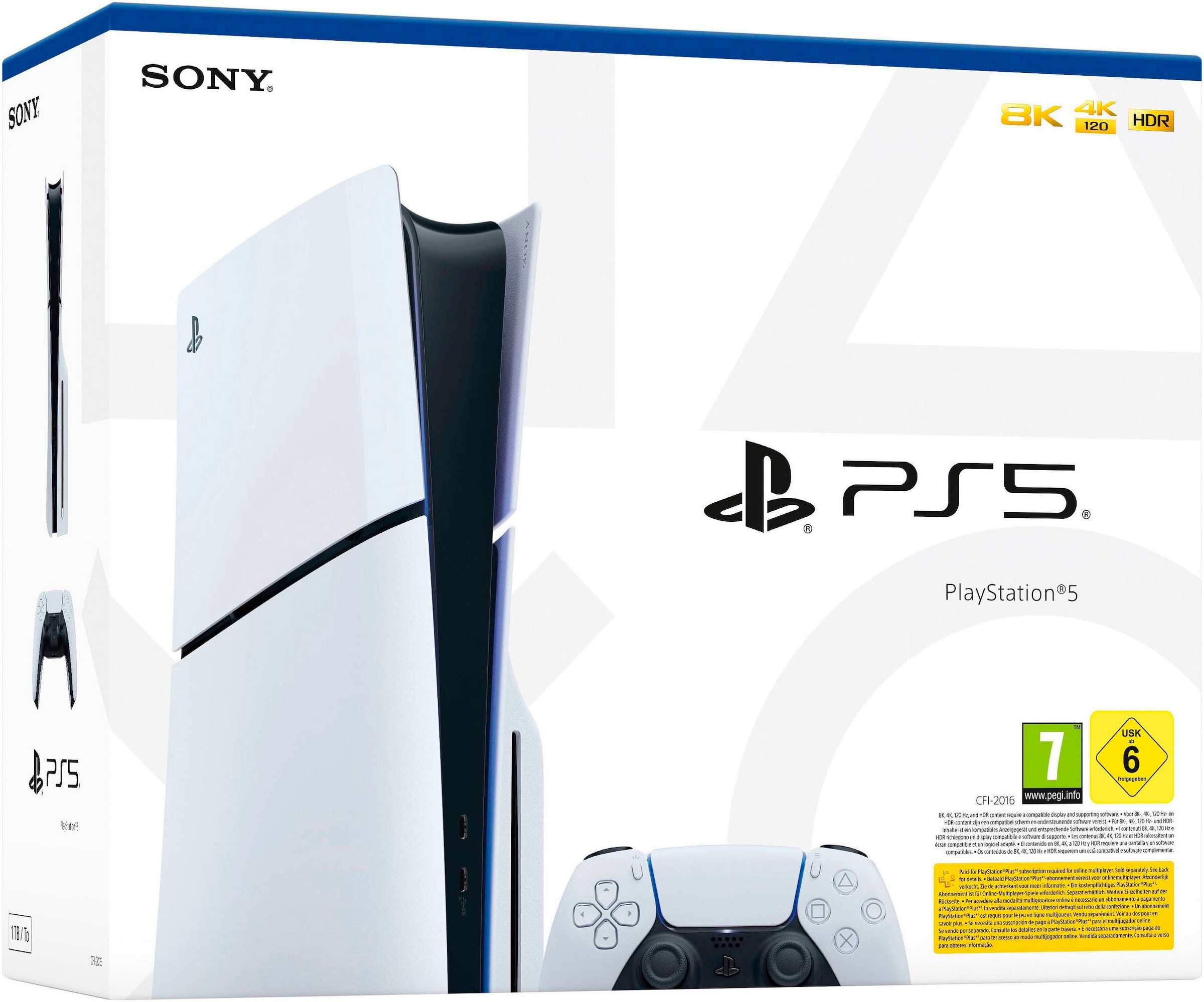 PlayStation 5 Spielekonsole »Disk Edition (Slim) + Samsung 990 PRO Heatsink interne SSD 2TB«, PlayStation®5