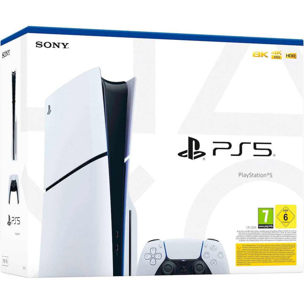 PlayStation 5 Spielekonsole »Disk Edition (Slim) + Samsung 990 PRO Heatsink interne SSD mit«, PlayStation®5