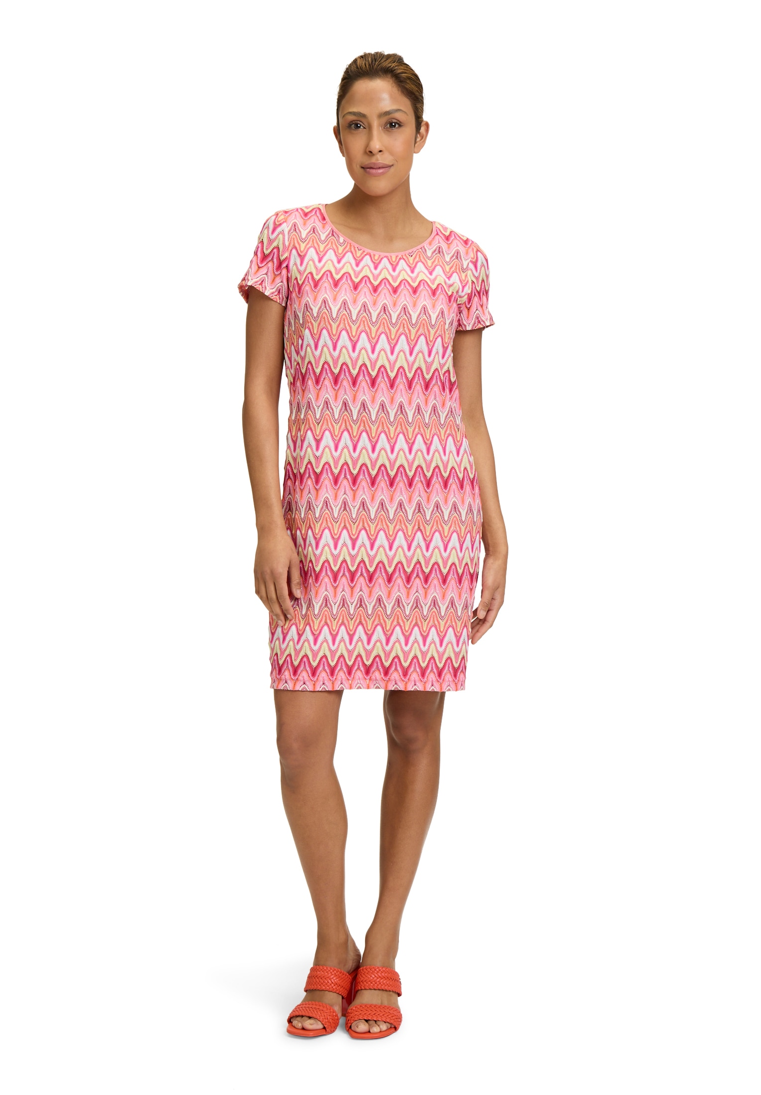 Betty Barclay Spitzenkleid »Betty Barclay Spitzenkleid mit Rundhalsausschnitt«, Muster