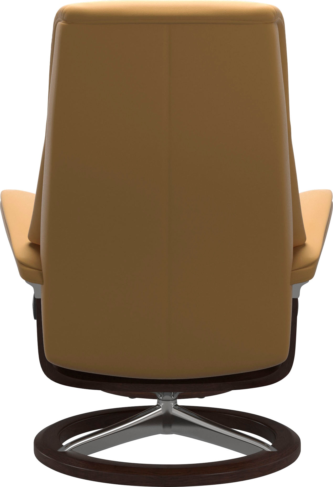 Stressless® Relaxsessel »View« Set, Relaxsessel mit Hocker,  mit Signature Base, Größe S,Gestell Braun