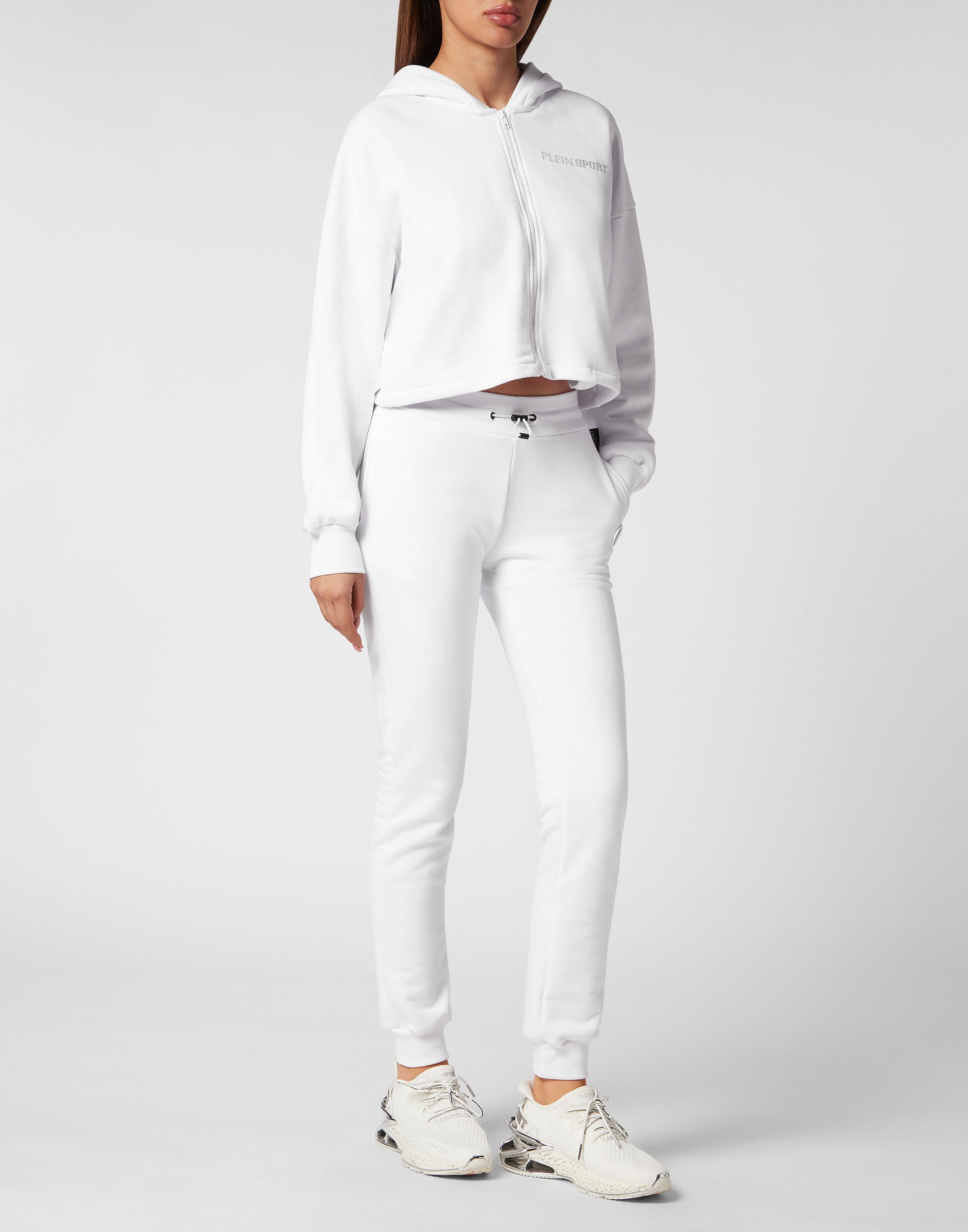 PLEIN SPORT Kapuzensweatjacke »Scratch«