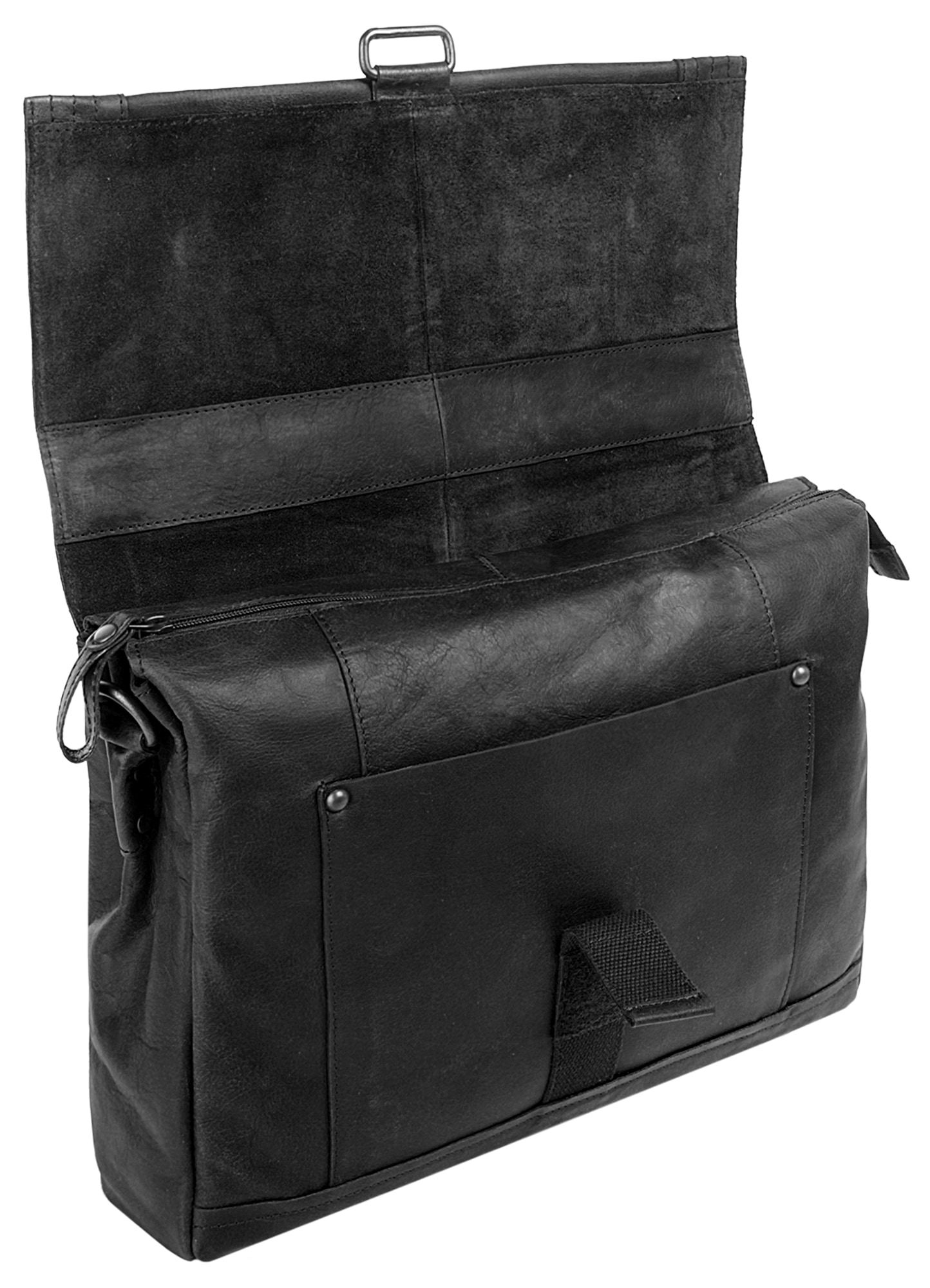 Sansibar Messenger Bag, echt Leder