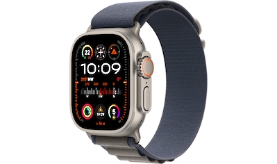 Smartwatch »Watch Ultra 2 GPS 49 mm + Cellular Titanium M«, (Watch OS 10)