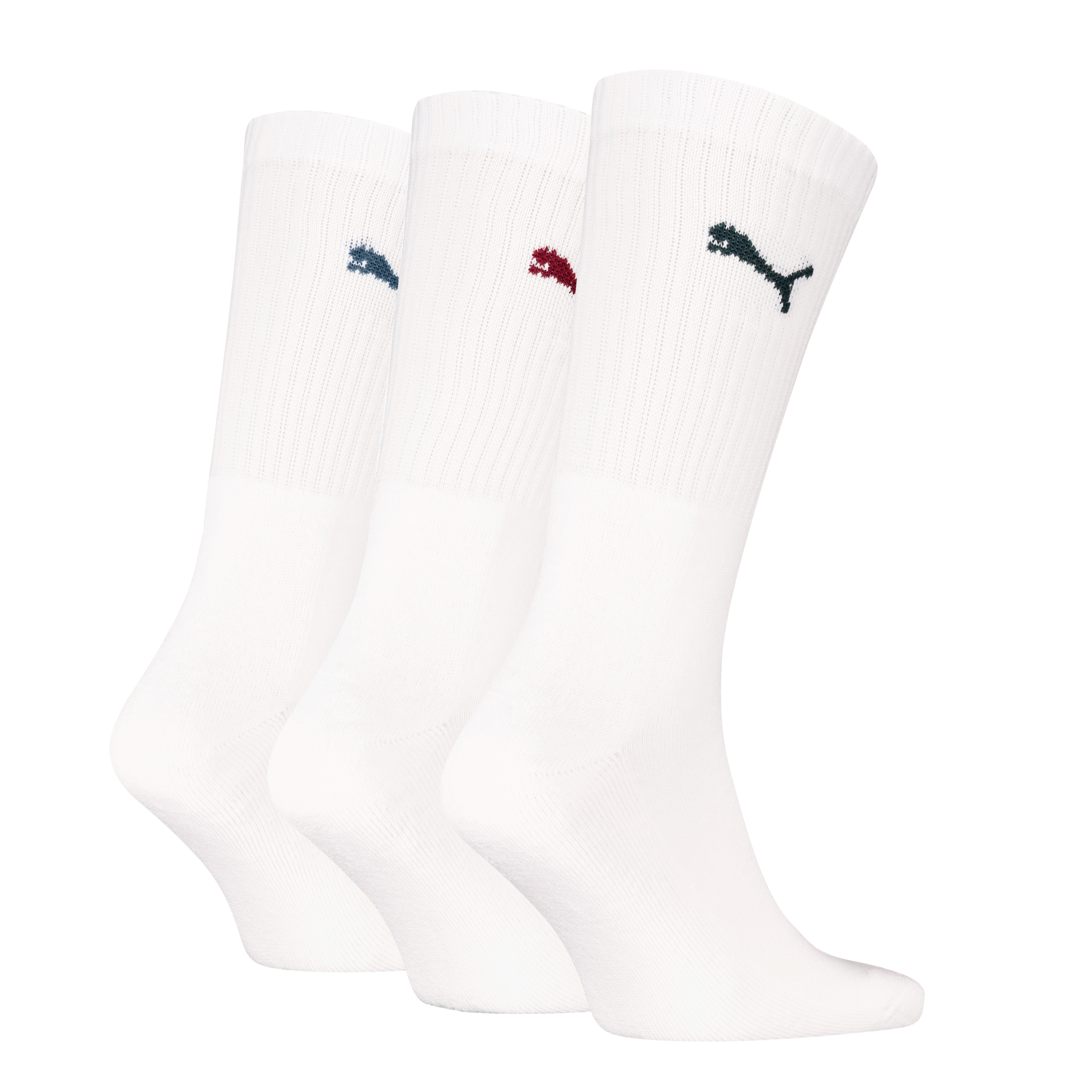 PUMA Socken "PUMA UNISEX CREW SOCK 3P", (3 Paar), mit farblichem Logo günstig online kaufen