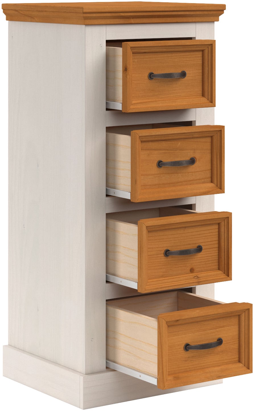 Home affaire Kommode »Selma«, mit 4 Schubkasten, Breite 45 cm